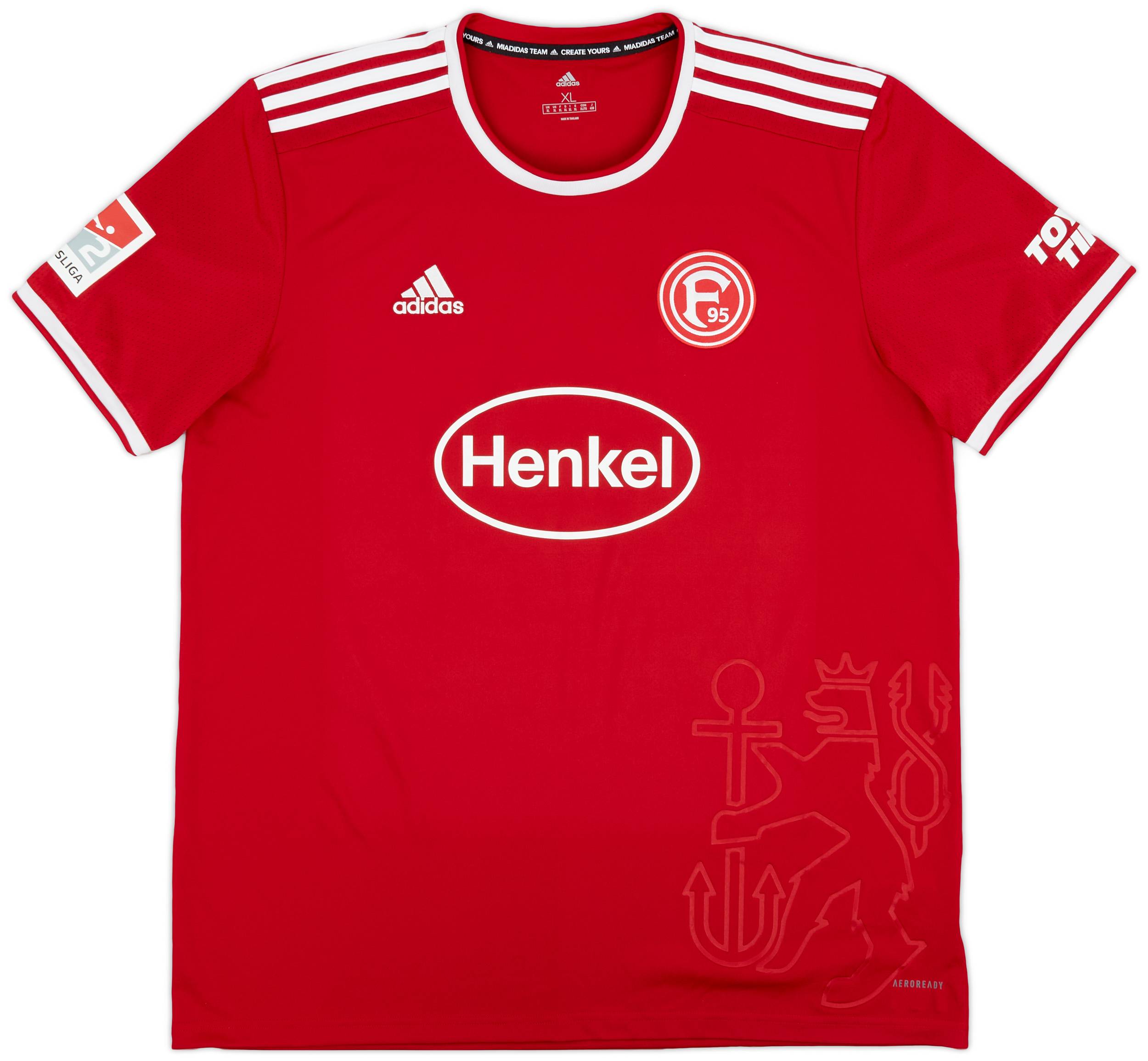 2021-22 Fortuna Dusseldorf Home Shirt - 9/10 - (XL)