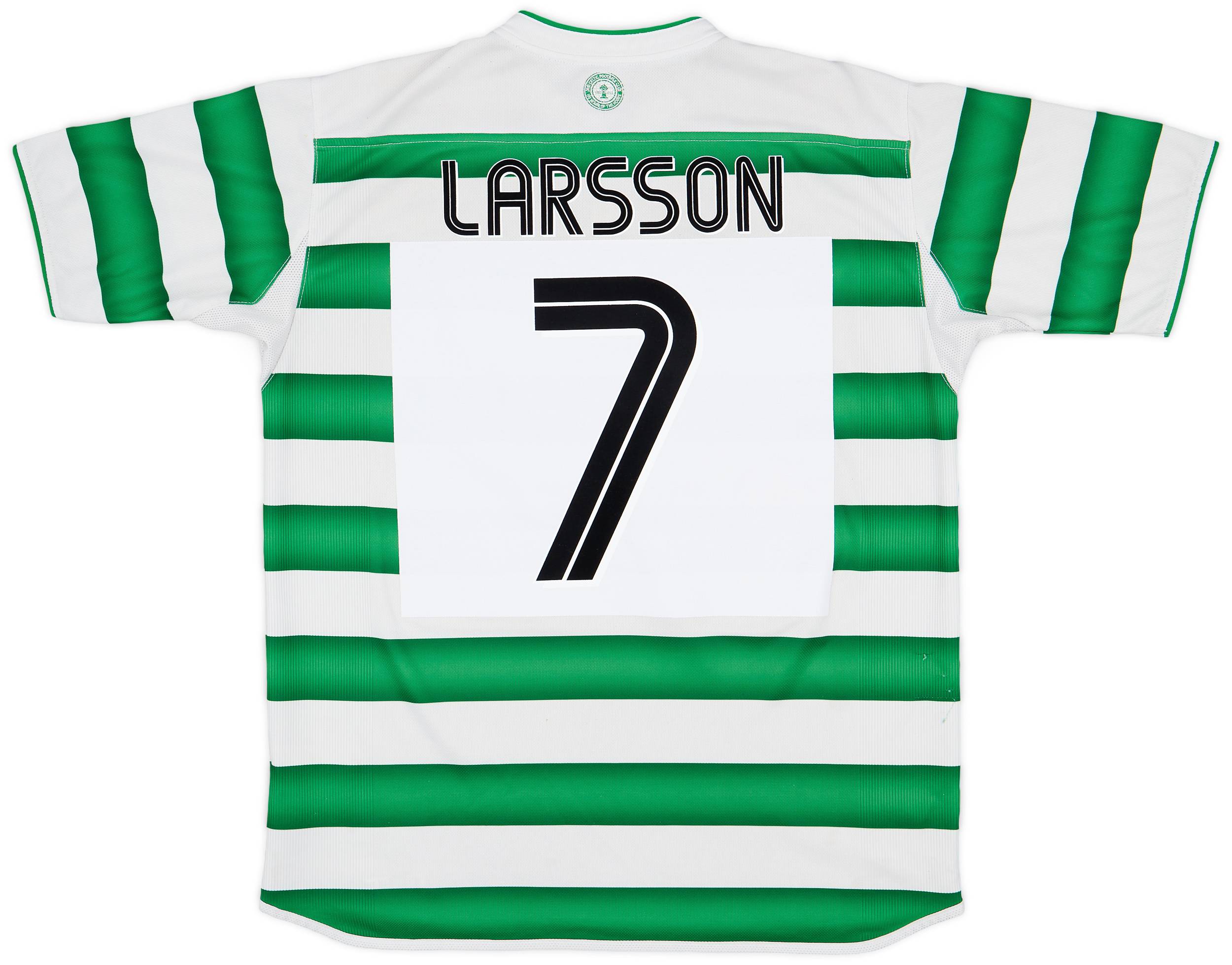 2003-04 Celtic Home Shirt Larsson #7 - 5/10 - (L)
