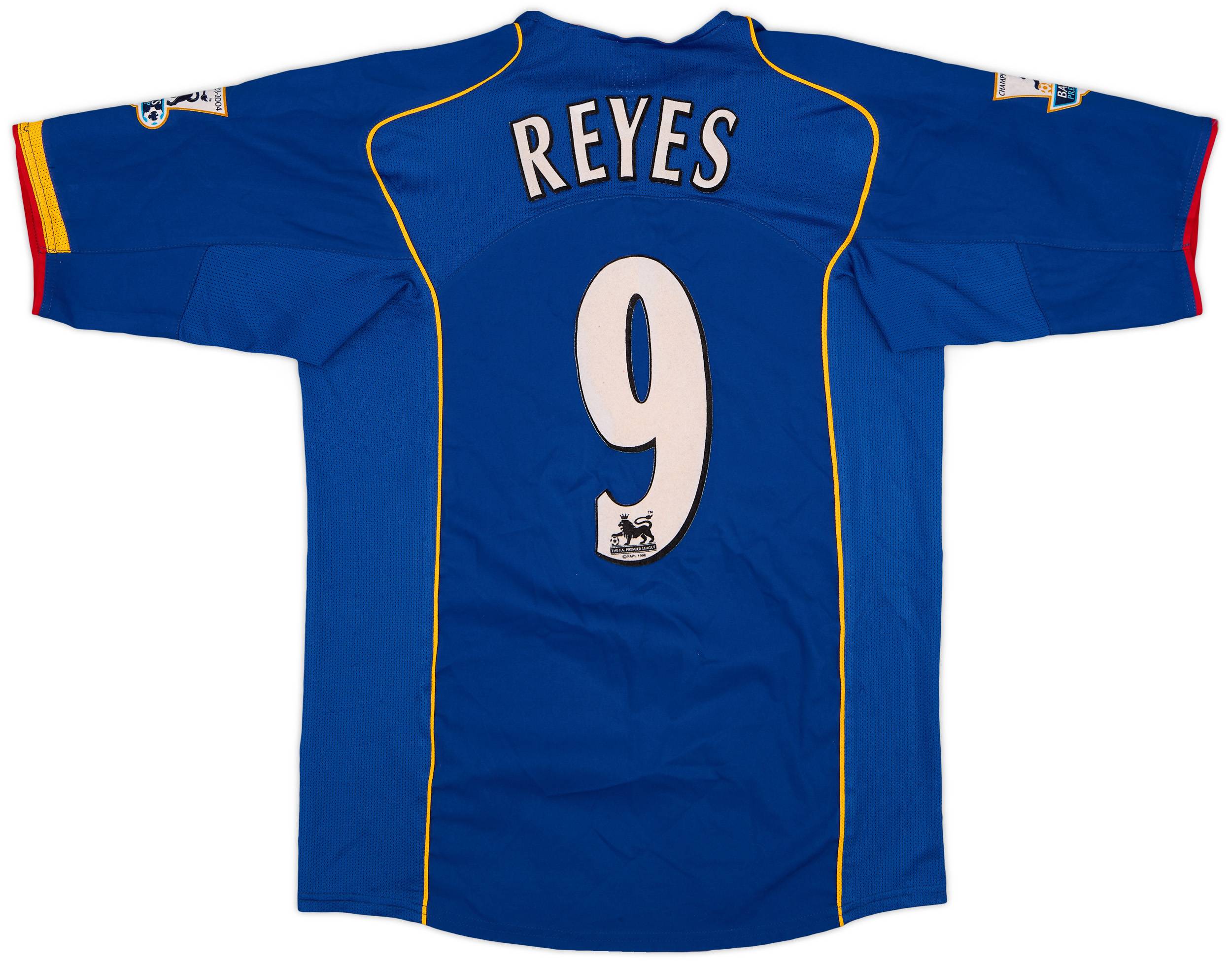 2004-06 Arsenal Away Shirt Reyes #9 - 8/10 - (XL.Boys)