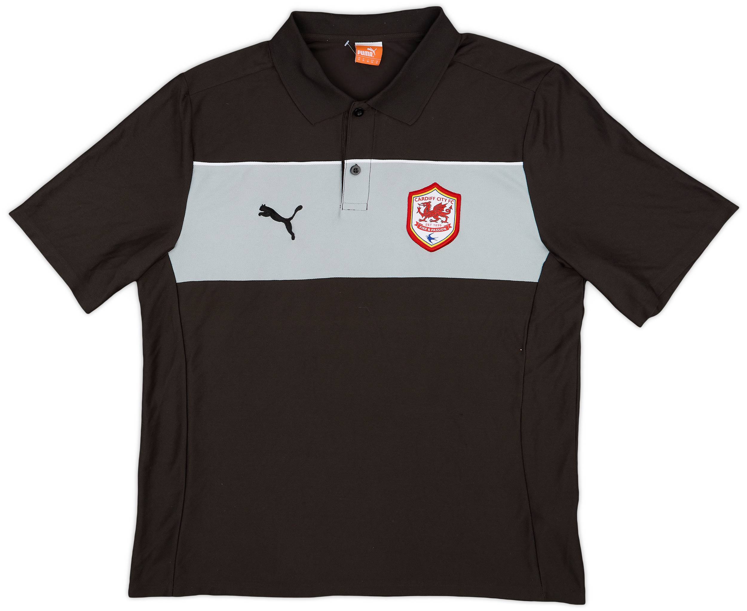 2012-13 Cardiff City Puma Polo Shirt - 9/10 - (XL)