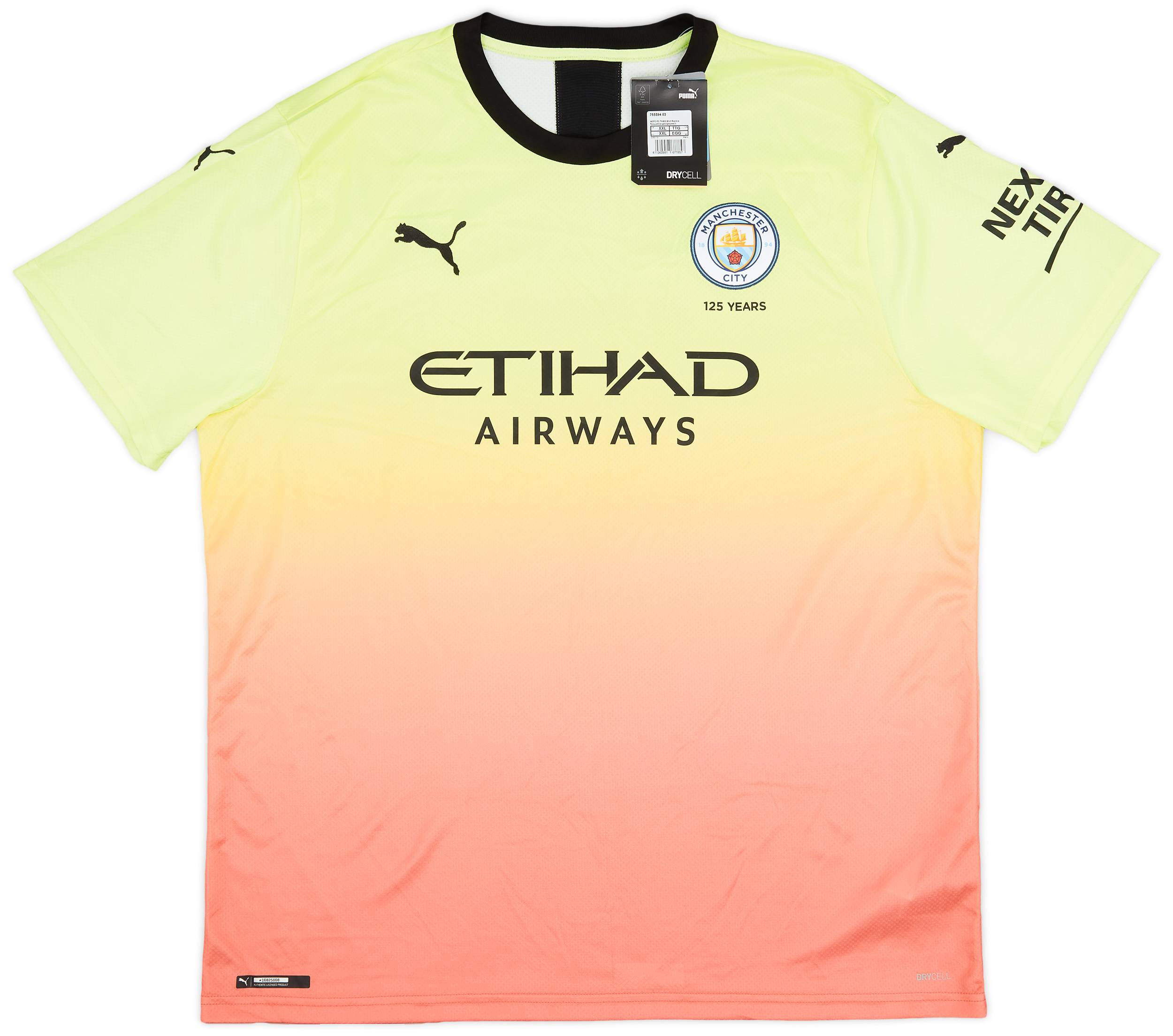 2019-20 Manchester City Third Shirt De Bruyne #17 (XXL)