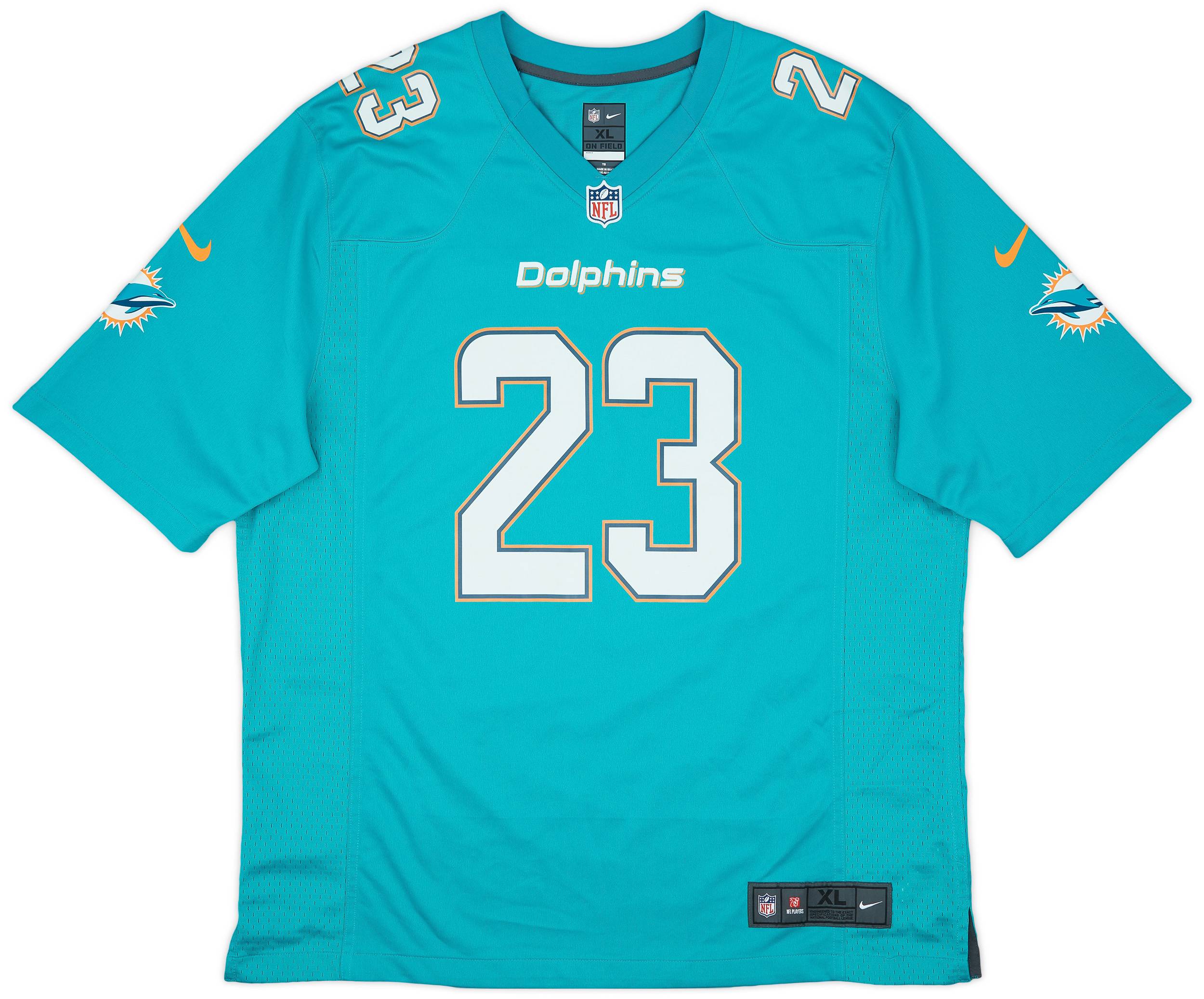 2015-17 Miami Dolphins Ajayi #23 Nike Game Home Jersey - 8/10 - (XL)
