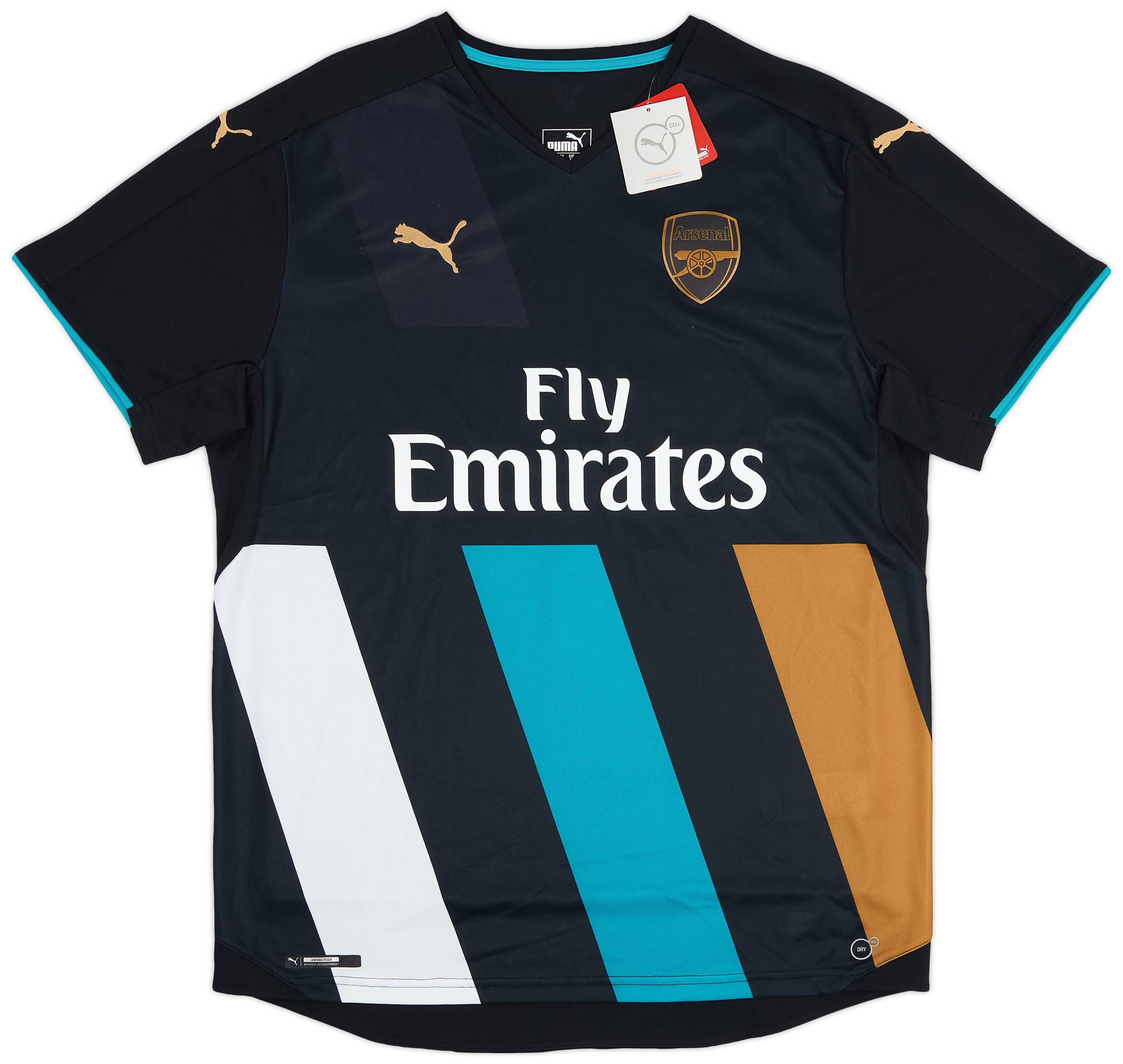 【18％OFF】 2015-16 Arsenal Third Shirt Alexis #17 (XL) ウェア