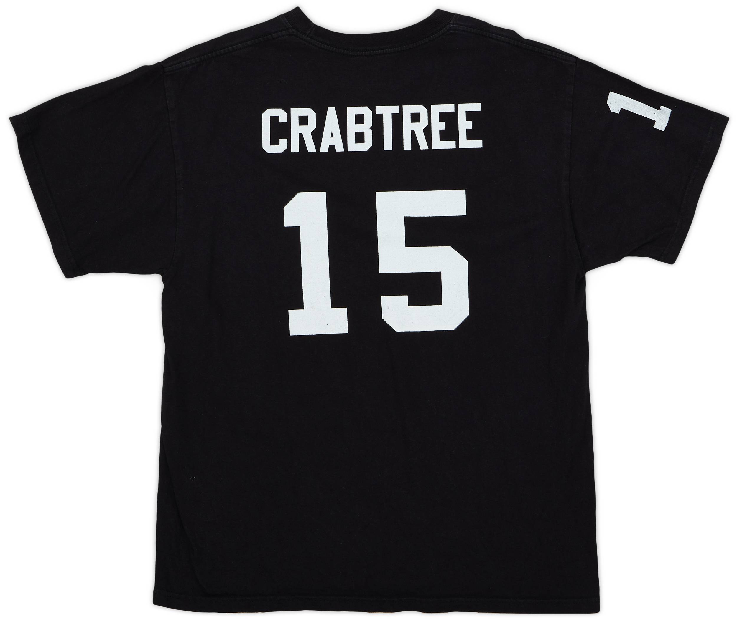 2010 San Francisco 49ers Crabtree #15 NFL Tee - 5/10 - (L)