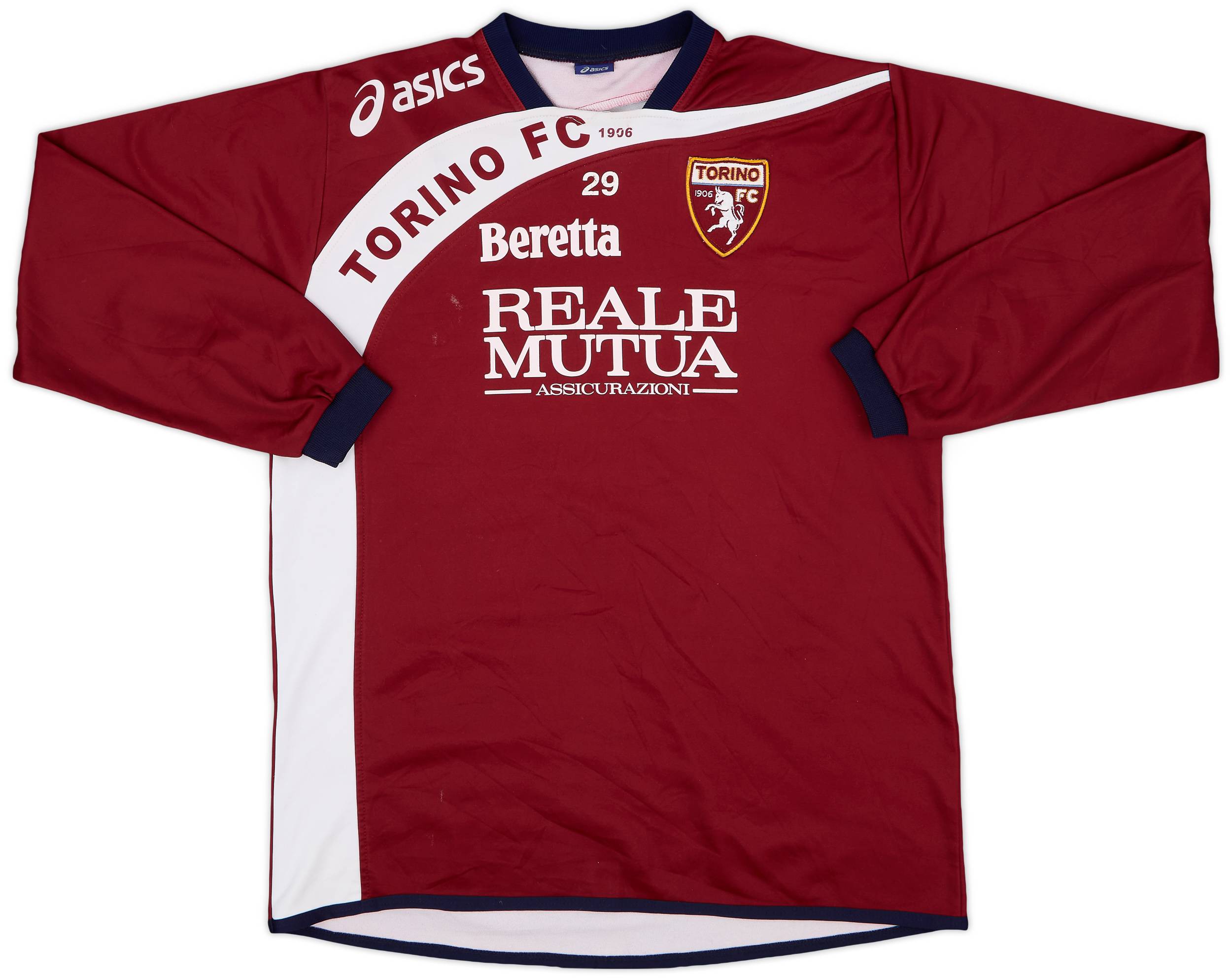 2006-07 Torino Player Issue Asics Sweat Top #29 - 7/10 - (XL)