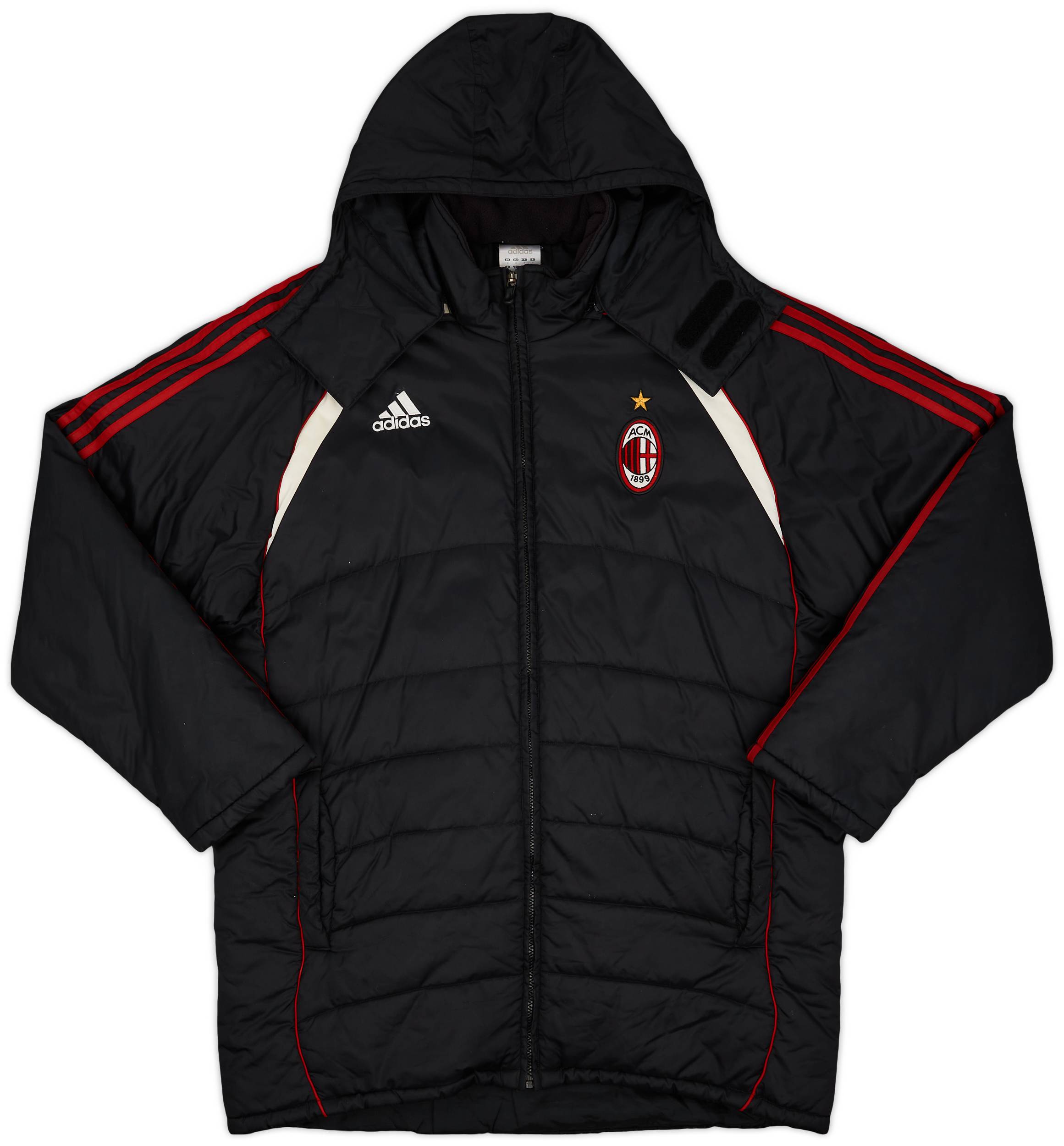 2007-08 AC Milan adidas Padded Bench Coat - 9/10 - (M)