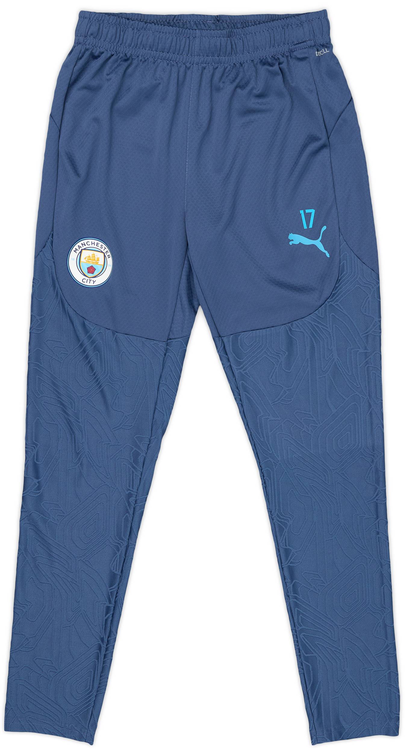2024-25 Manchester City Player Issue Training Pants/Bottoms #17 (De Bruyne) - 9/10 - (M)