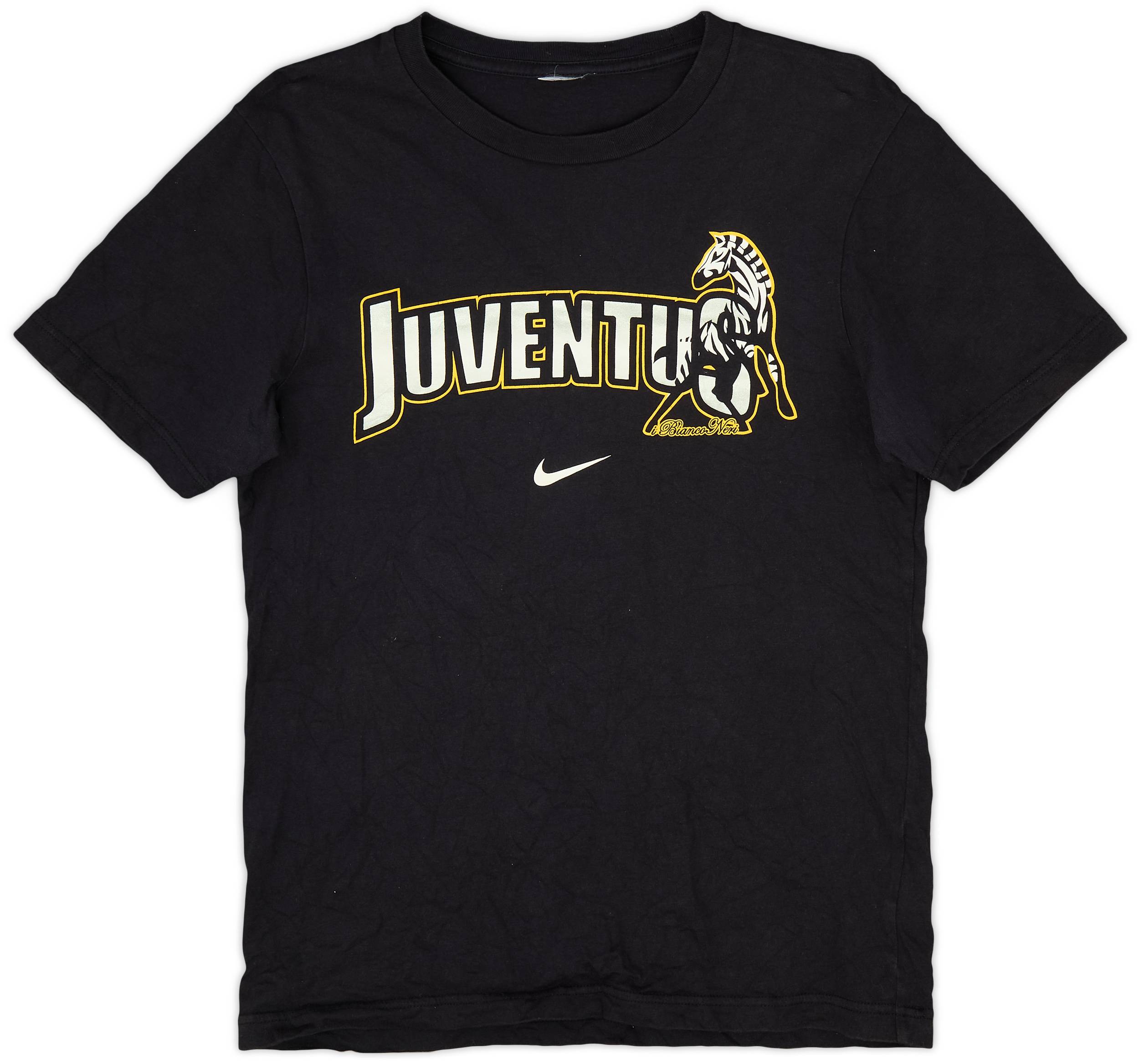 2009-10 Juventus Nike Cotton Tee - 7/10 - (S)
