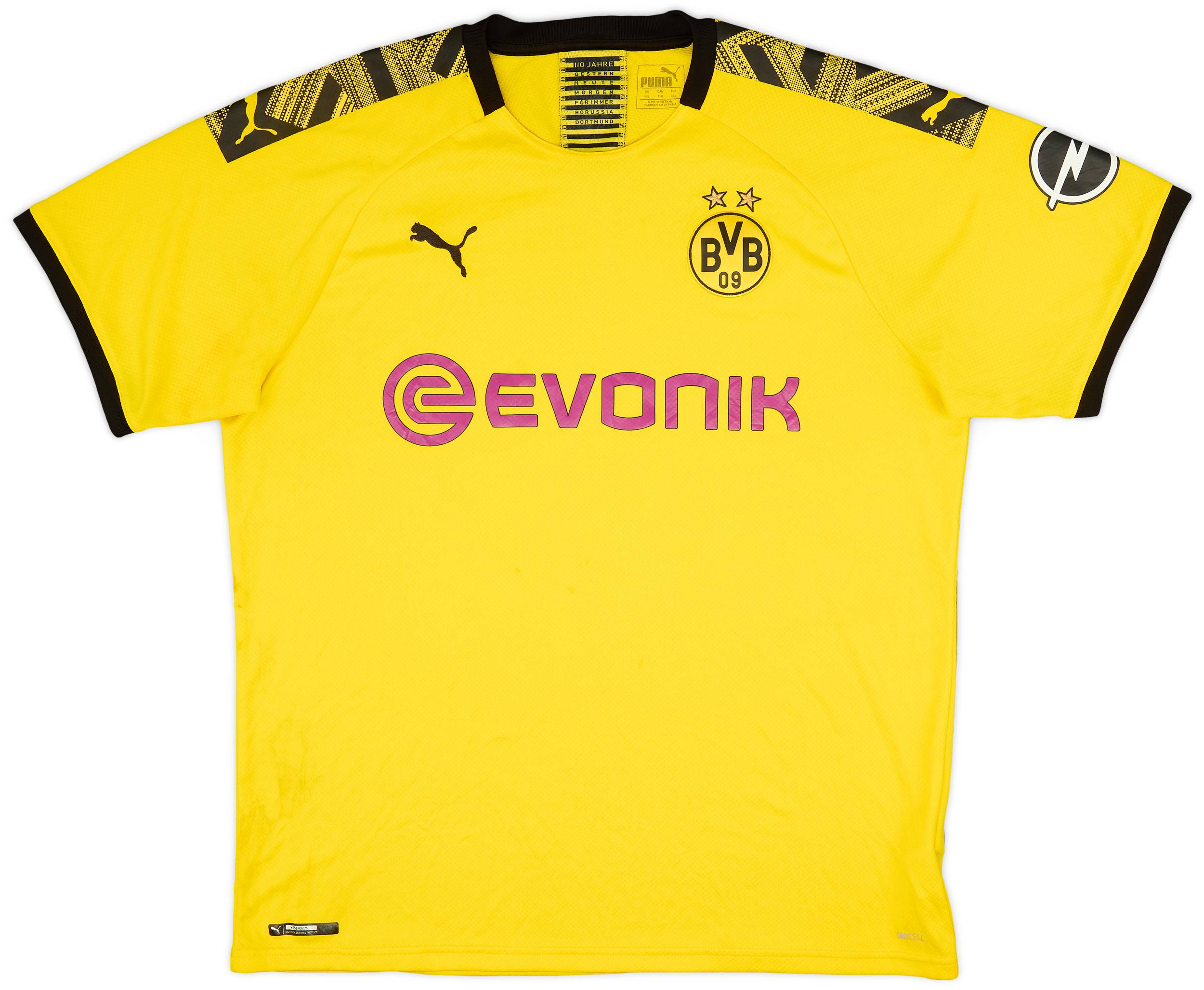 2019-20 Borussia Dortmund Home Shirt - 7/10 - (XXL)