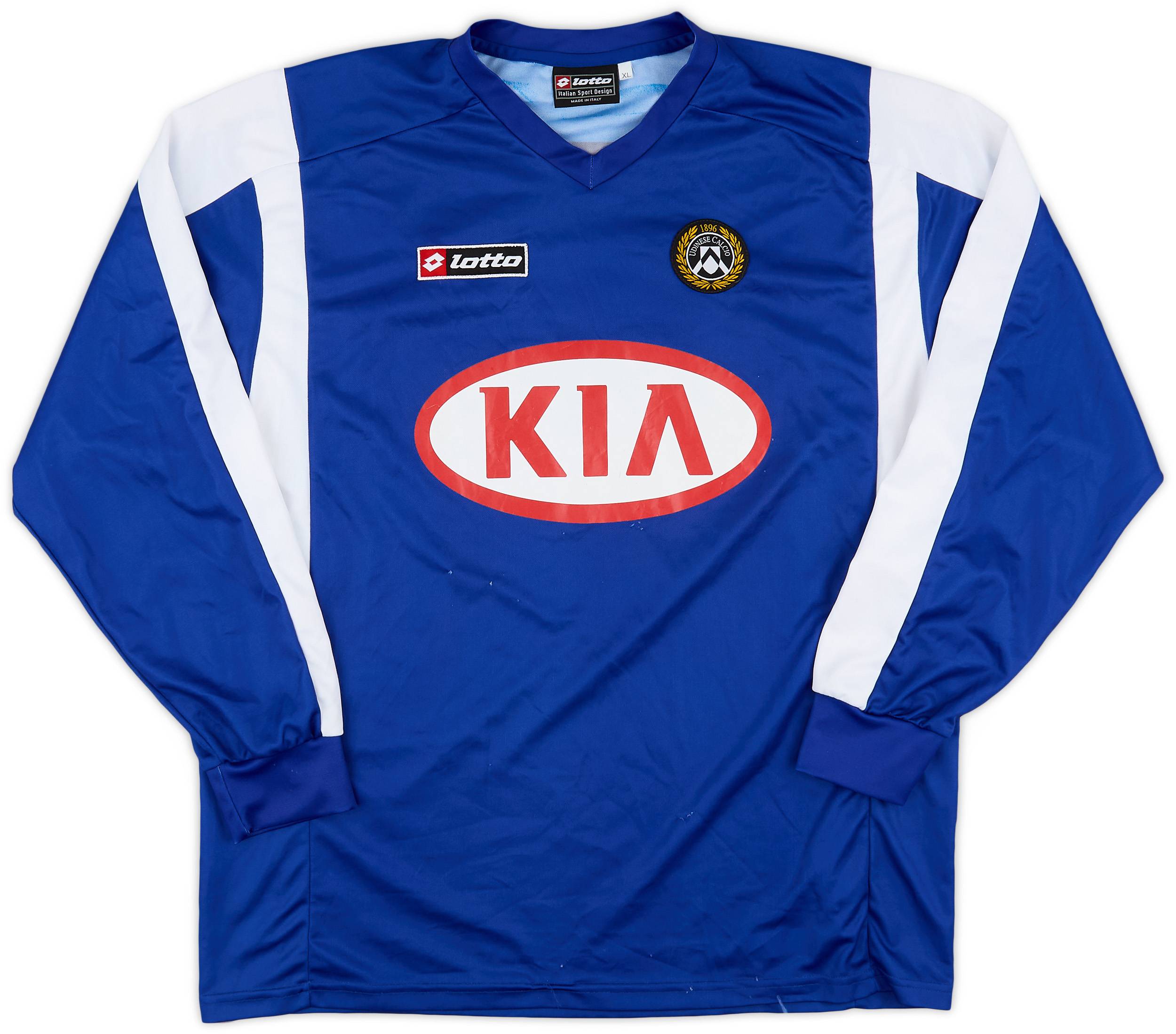2005-06 Udinese Lotto Training L/S Shirt - 6/10 - (XL)