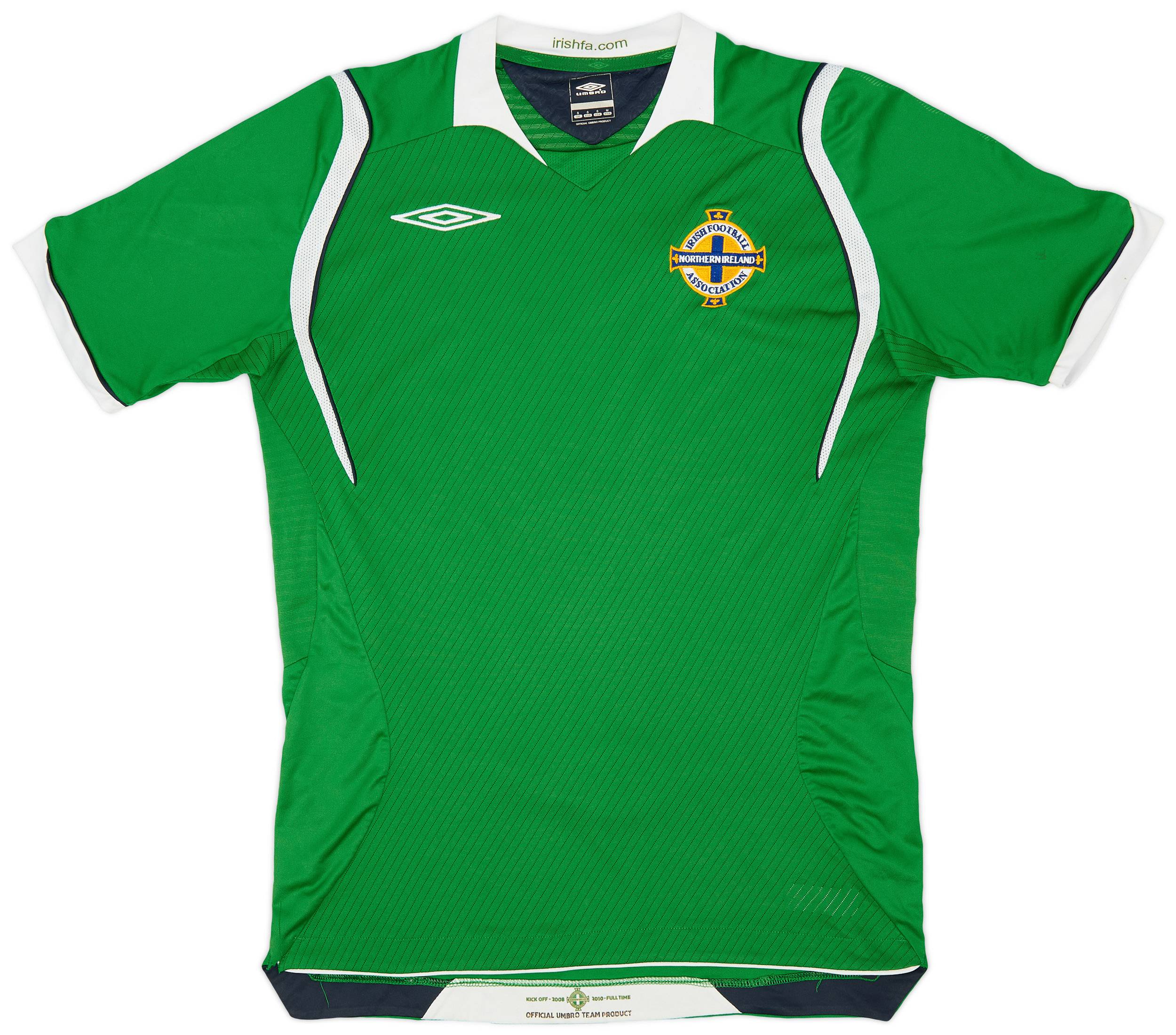 2008-10 Northern Ireland Home Shirt - 3/10 - (S)