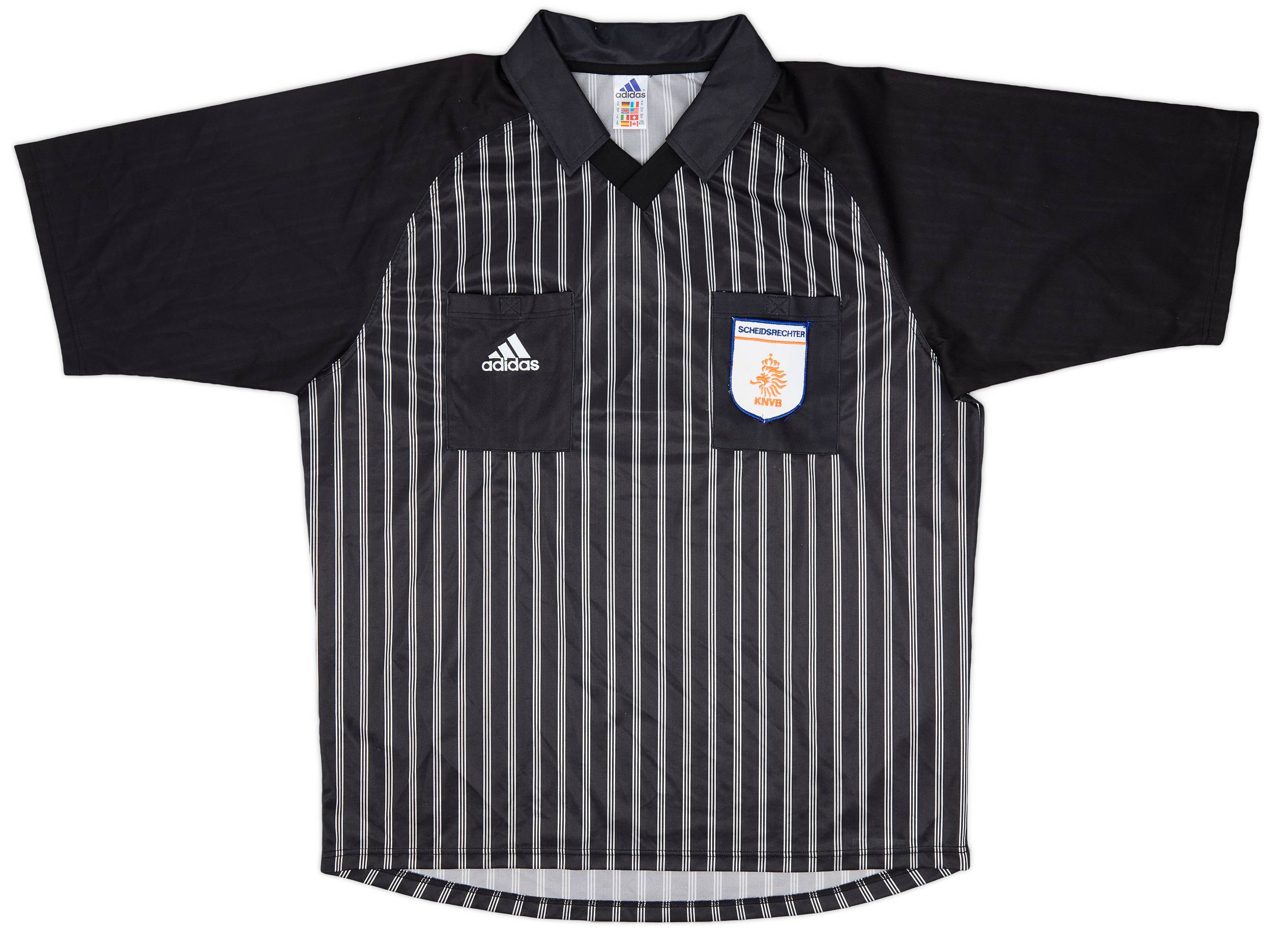 1990s Netherlands adidas Referee Shirt - 8/10 - (XL)