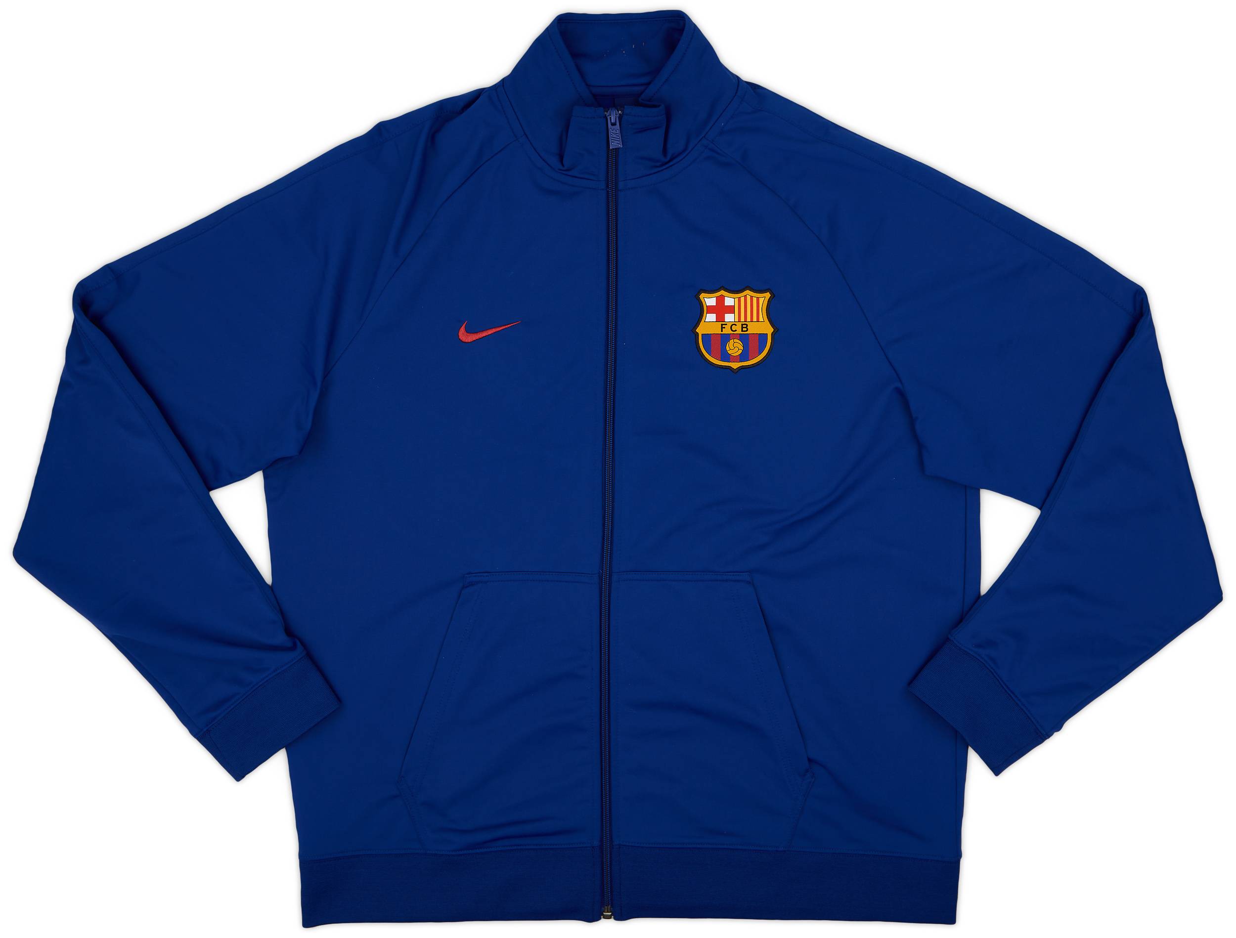 2017-18 Barcelona Nike Track Jacket - 9/10 - (XL)