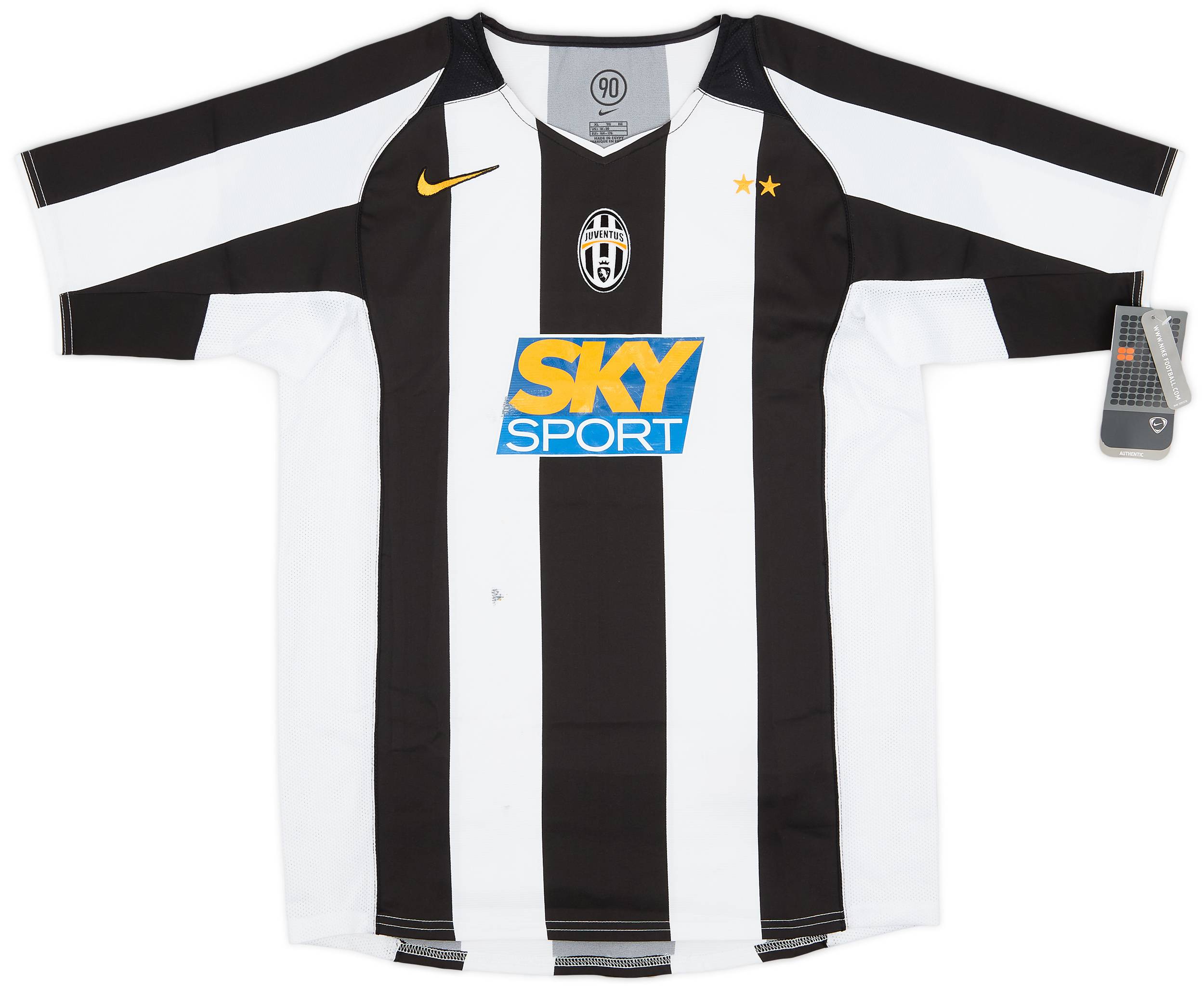 2004-05 Juventus Home Shirt (XL.Boys)