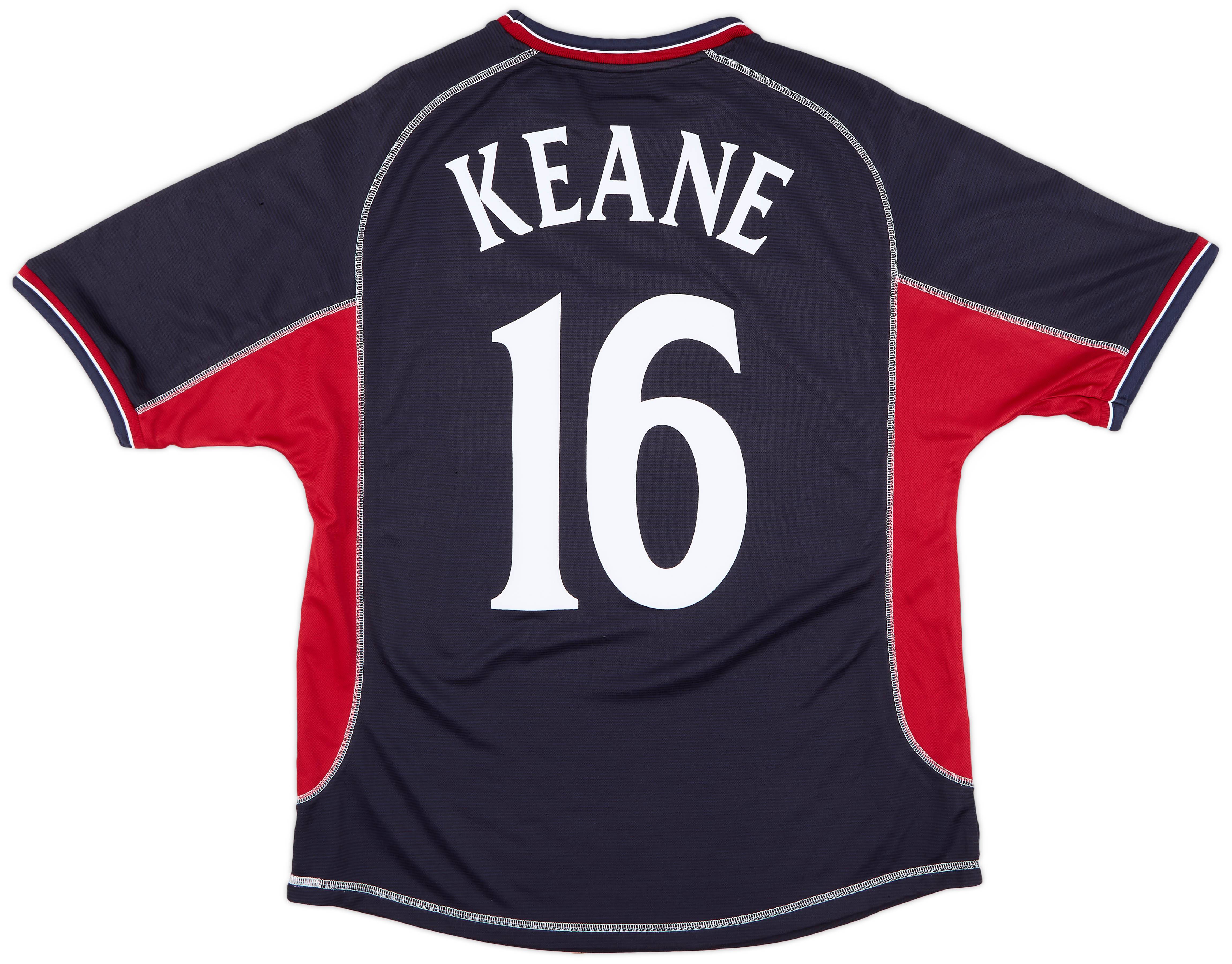 2000-01 Manchester United Third Shirt Keane #16 - 8/10 - (L)