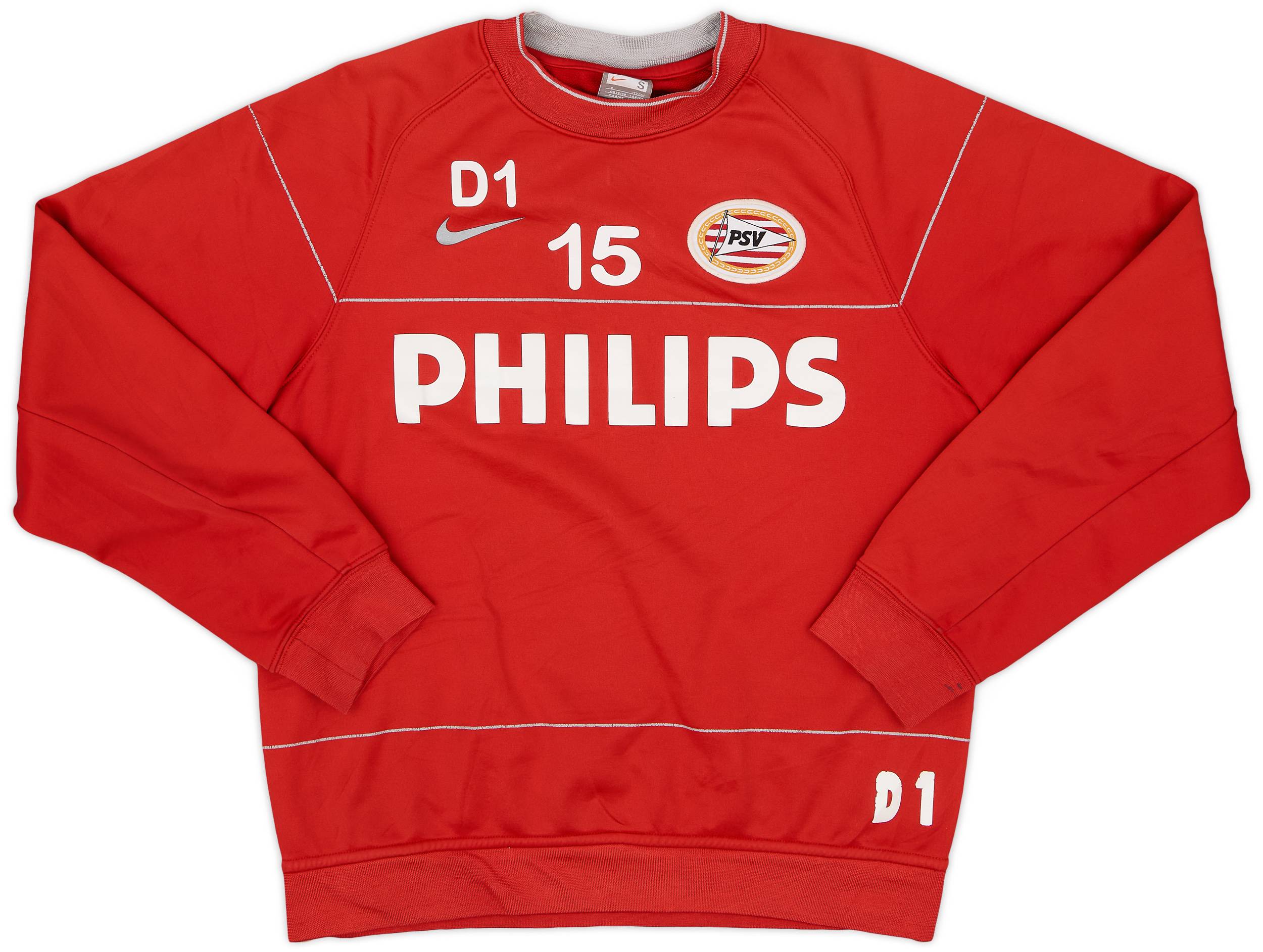 2008-09 PSV Player Issue Nike Sweat Top D1 #15 - 6/10 - (S)