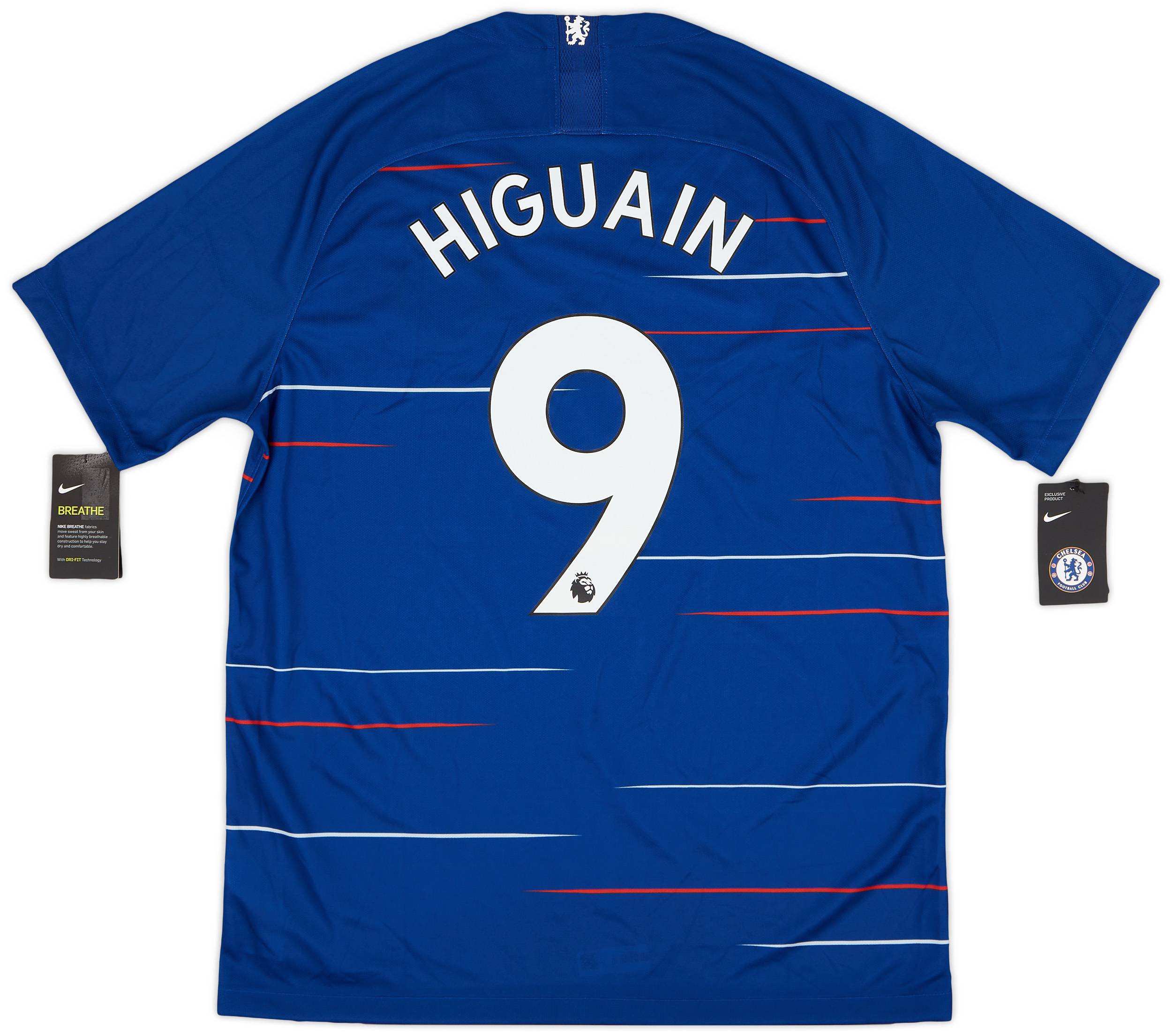 2018-19 Chelsea Home Shirt Higuain #9 (L)