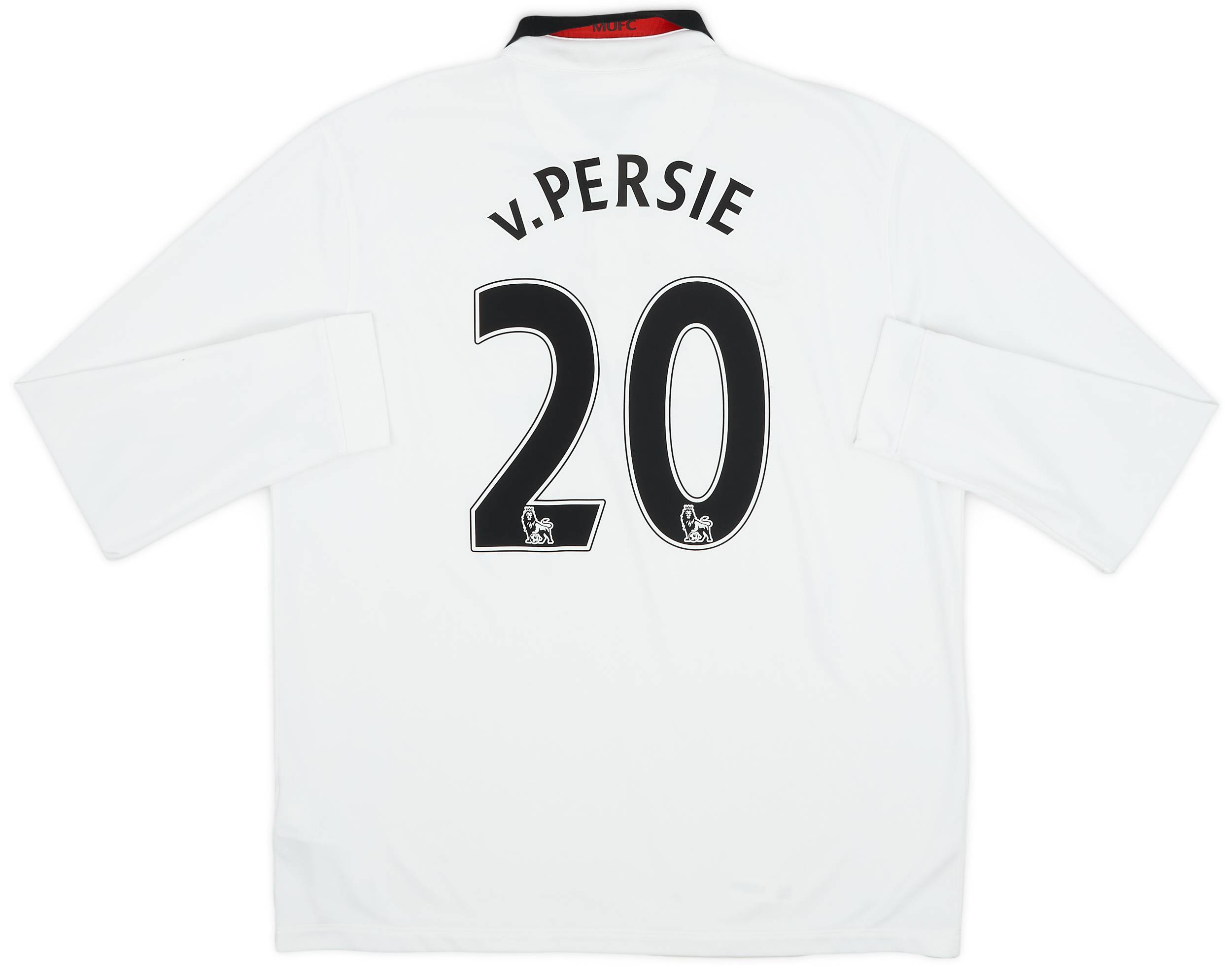2014-15 Manchester United Away L/S Shirt v.Persie #20 - 8/10 - (XL)
