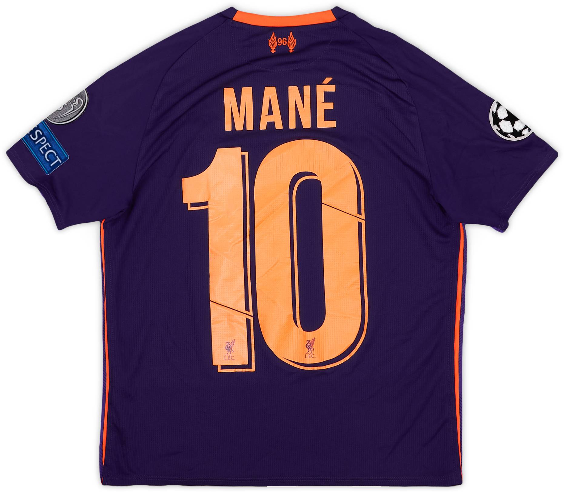 2018-19 Liverpool Away Shirt Mane #10 - 8/10 - (M.Boys)