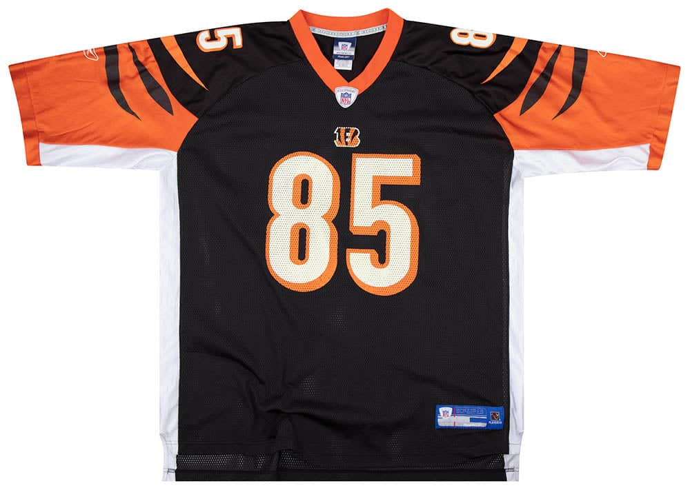 2007 Cincinnati Bengals C. Johnson #85 Reebok On Field Jersey (Home) XXL
