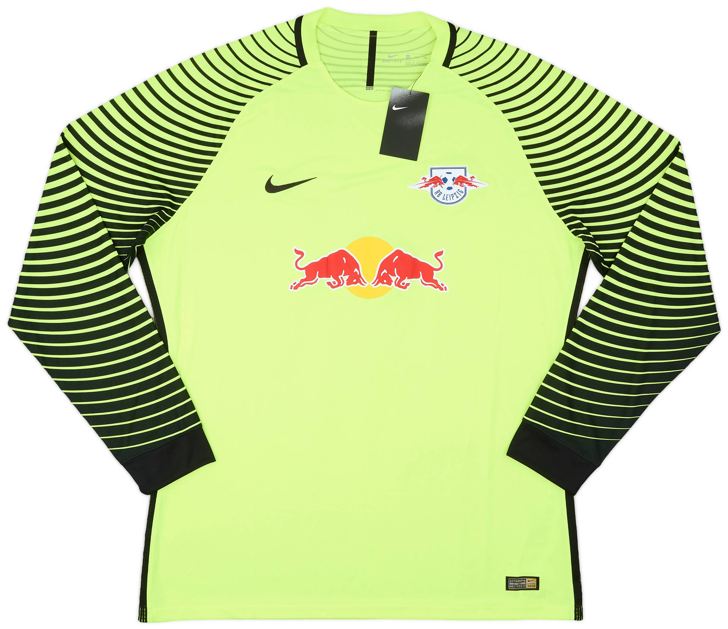 2016-17 RB Leipzig Authentic GK Shirt (XXL)