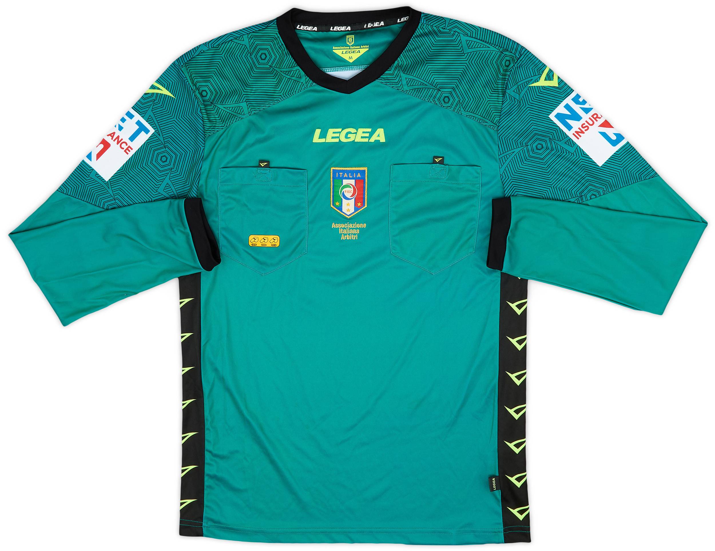 2021-22 Italy Legea Referee L/S Shirt - 8/10 - (M)