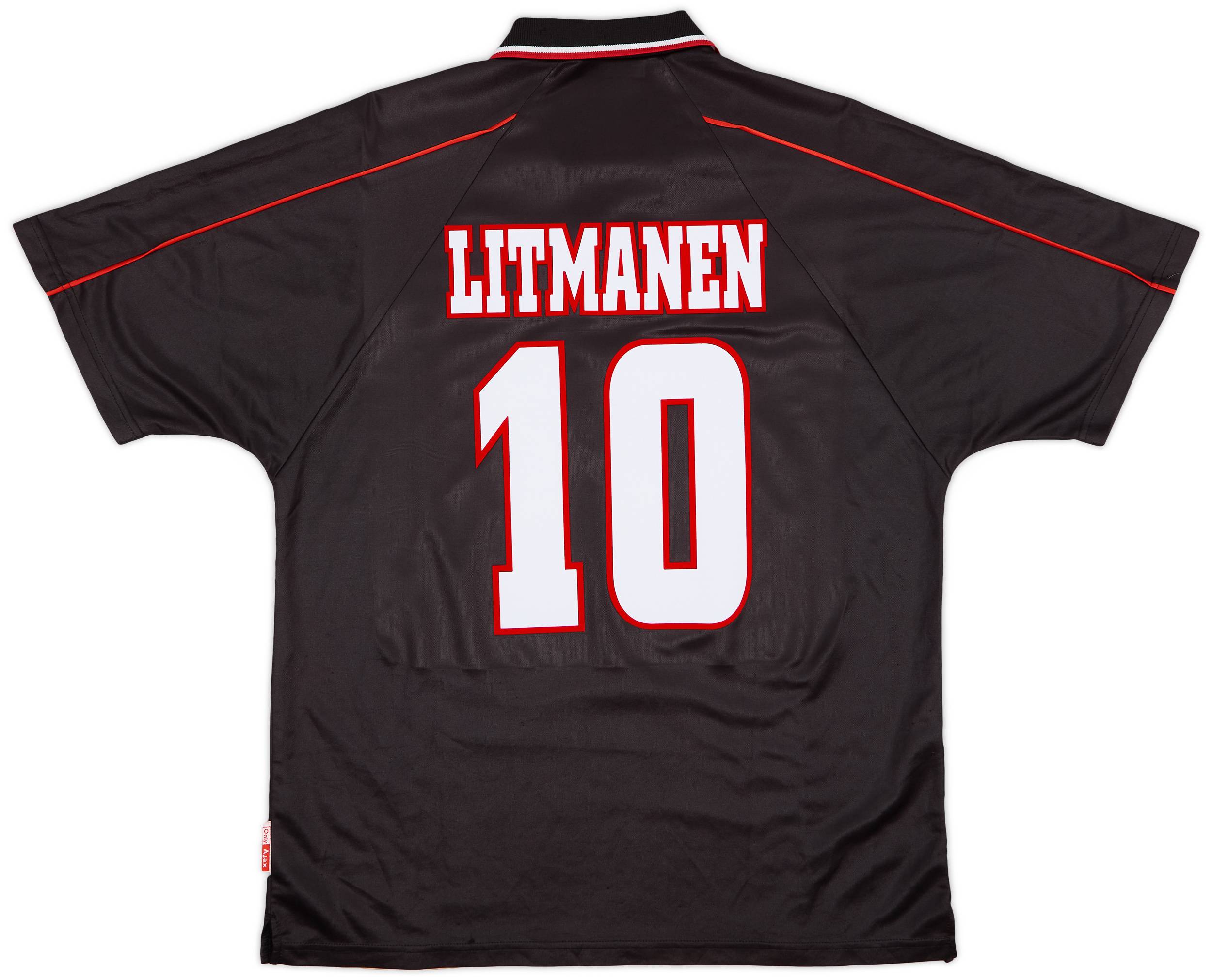 1998-99 Ajax Away Shirt Litmanen #10 - 8/10 - (L)