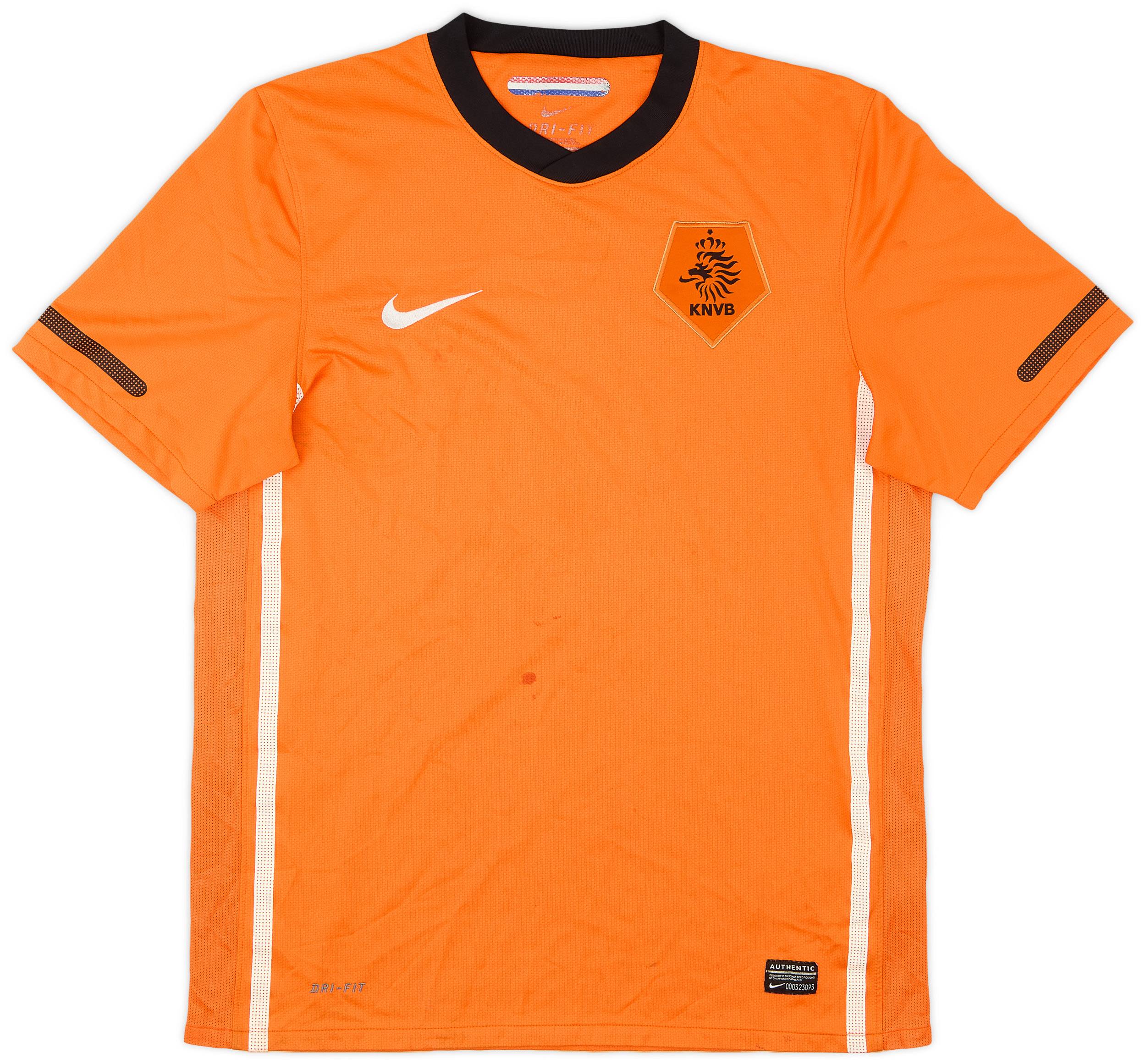 2010-11 Netherlands Home Shirt - 4/10 - (L)