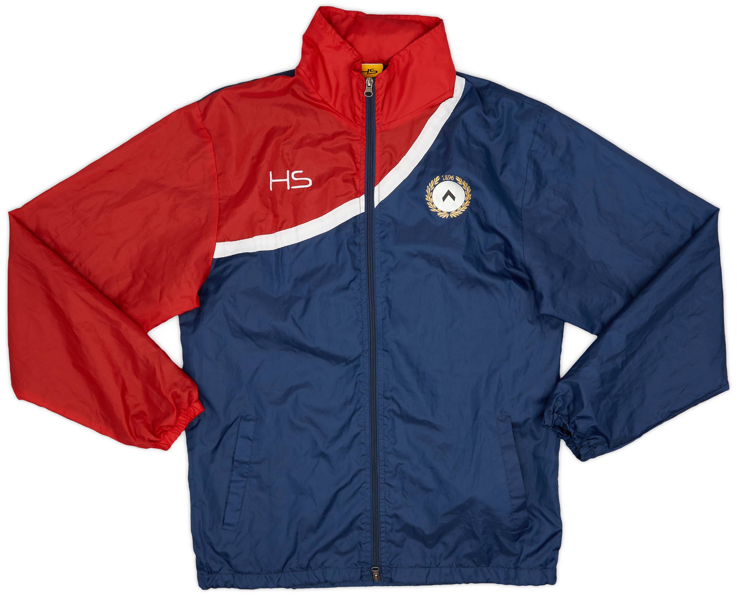 2015-16 Udinese HS Hooded Track Jacket - 9/10 - (M)
