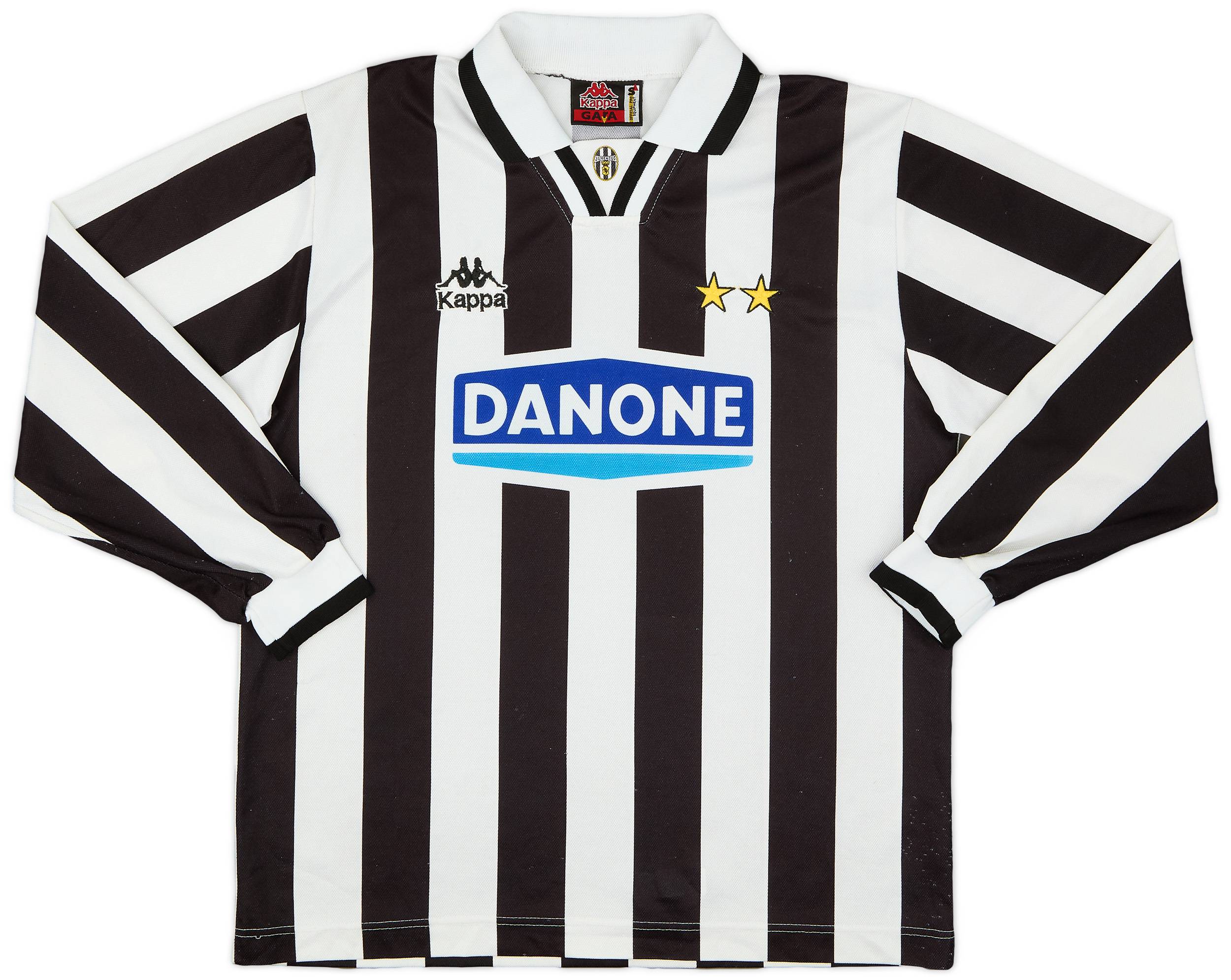 1994-95 Juventus Home L/S Shirt - 5/10 - (S)