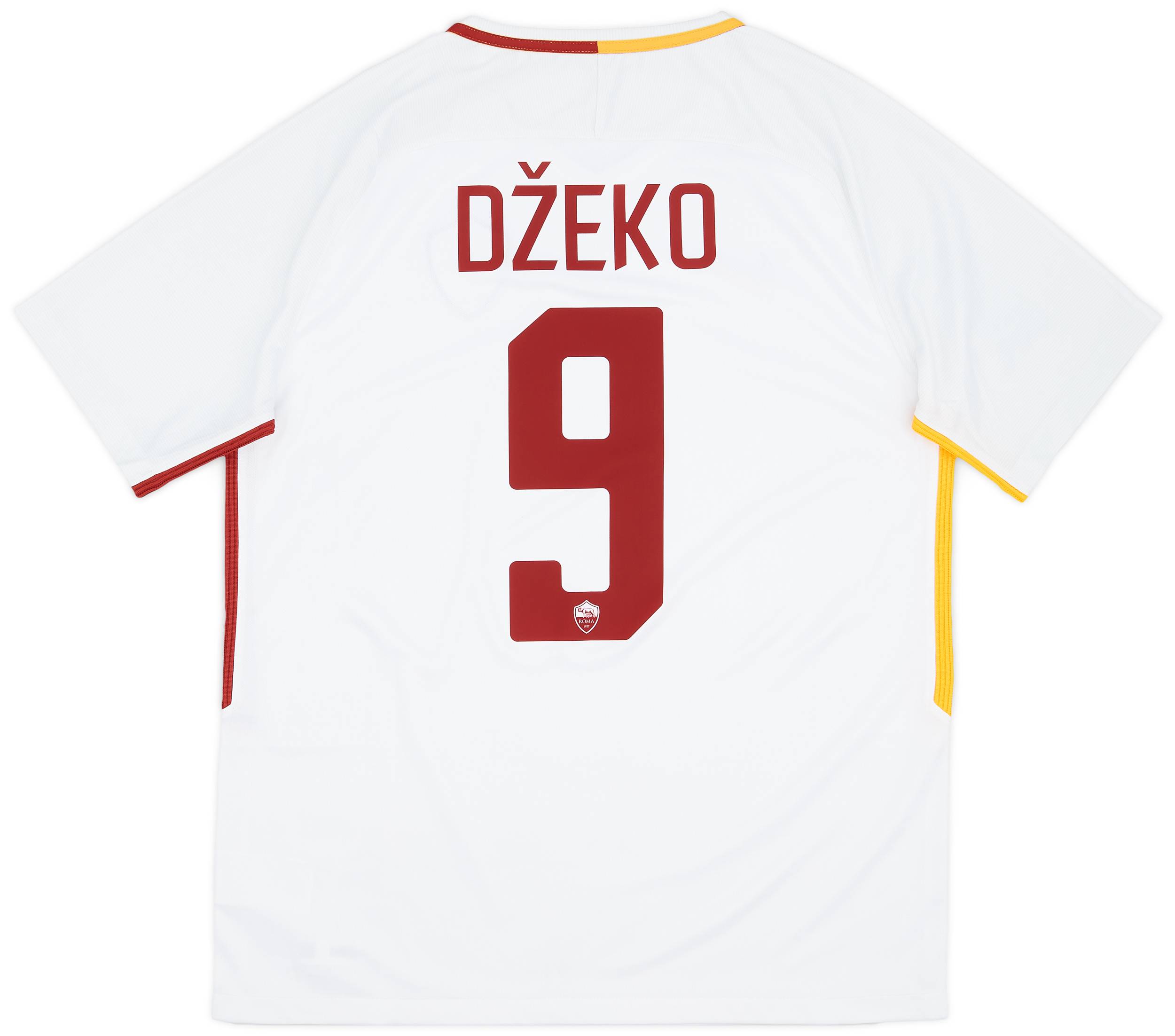 2017 18 Roma Away Shirt Dzeko 9 L