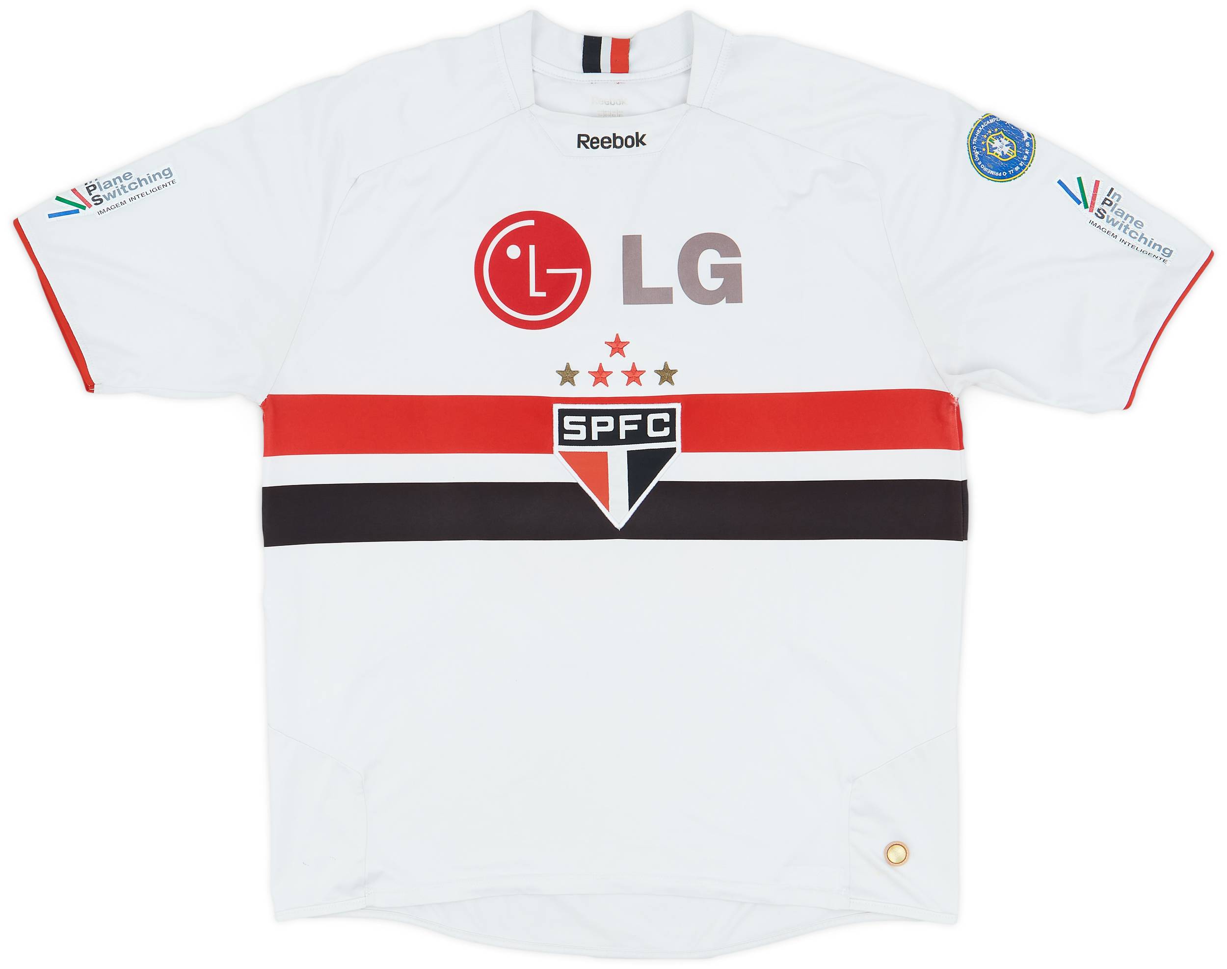 2009 Sao Paulo Home Shirt #10 (Hernanes) - 5/10 - (XL)