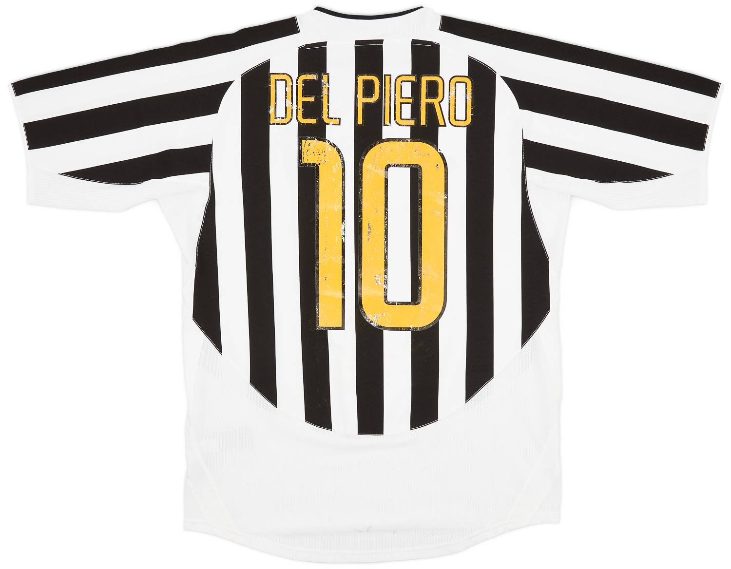 2003-04 Juventus Home Shirt Del Piero #10 - 5/10 - (L)