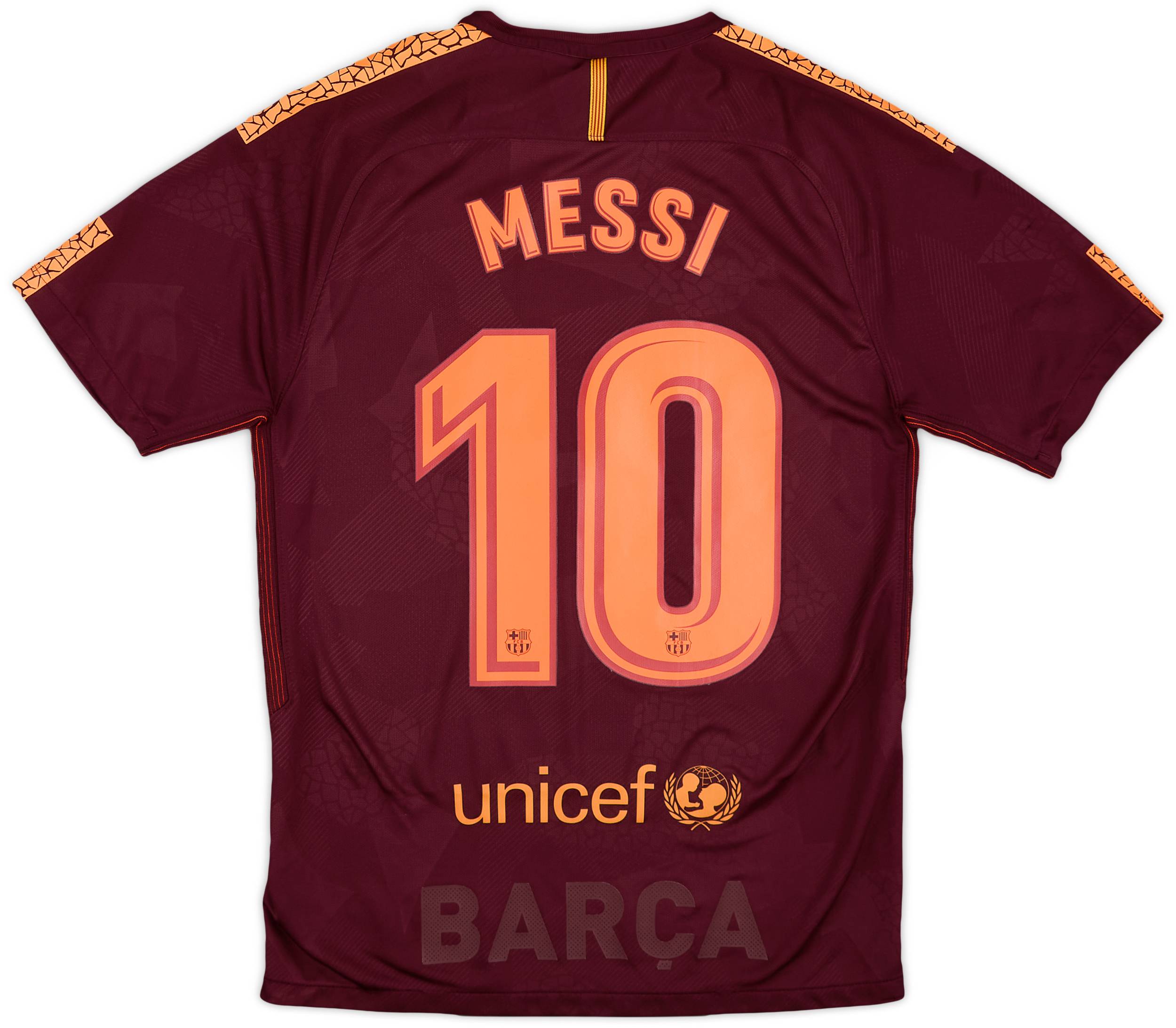 2017-18 Barcelona Third Shirt Messi #10 - 8/10 - (S)