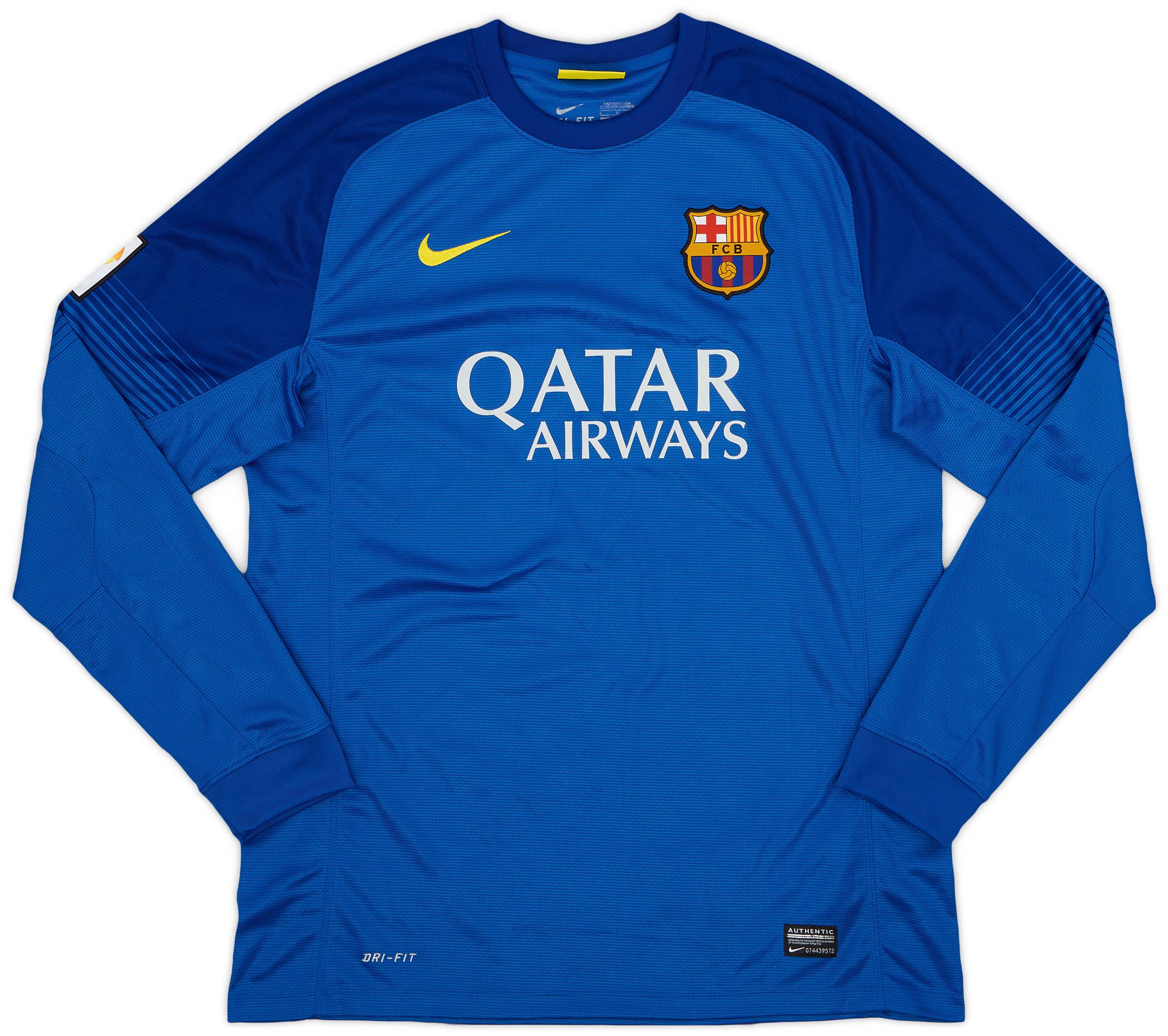 2013-14 Barcelona GK Shirt - 8/10 - (L)