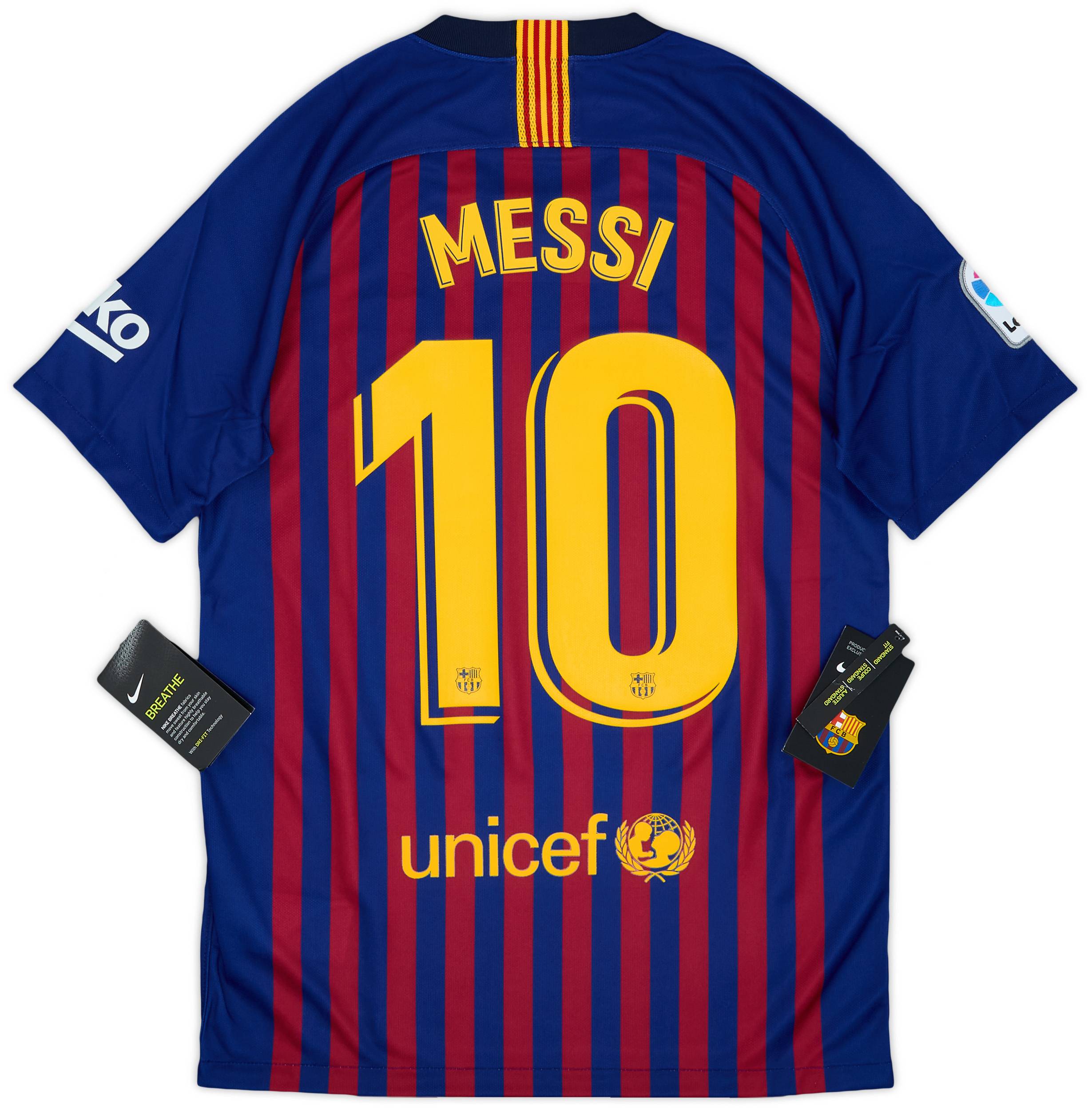 FC Barcelona Messi 10番シャツ Lionel Leo Messi #10 FC Barcelona Football Shirt M Trikot