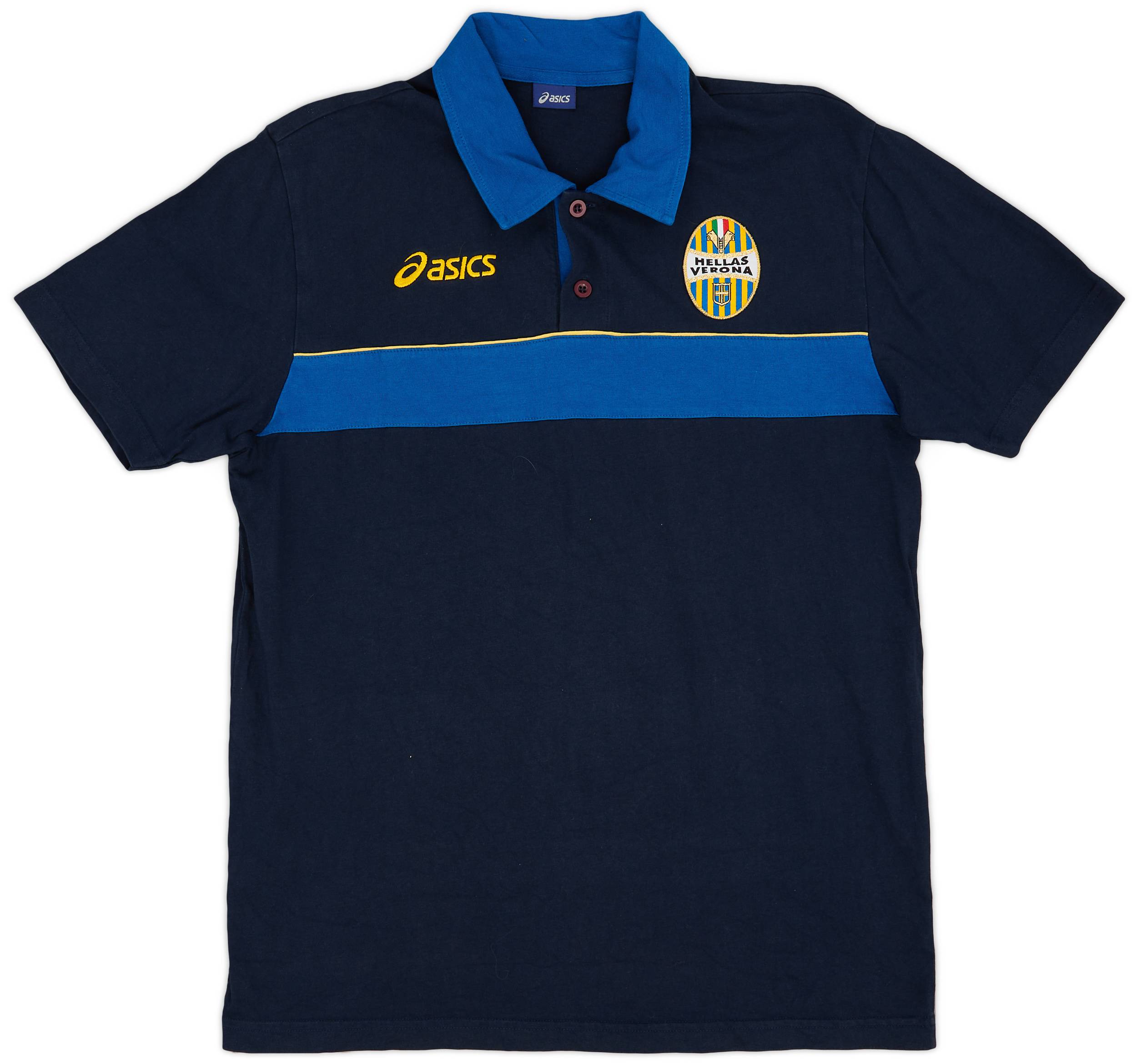 2010-11 Hellas Verona Asics Polo Shirt - 9/10 - (L)