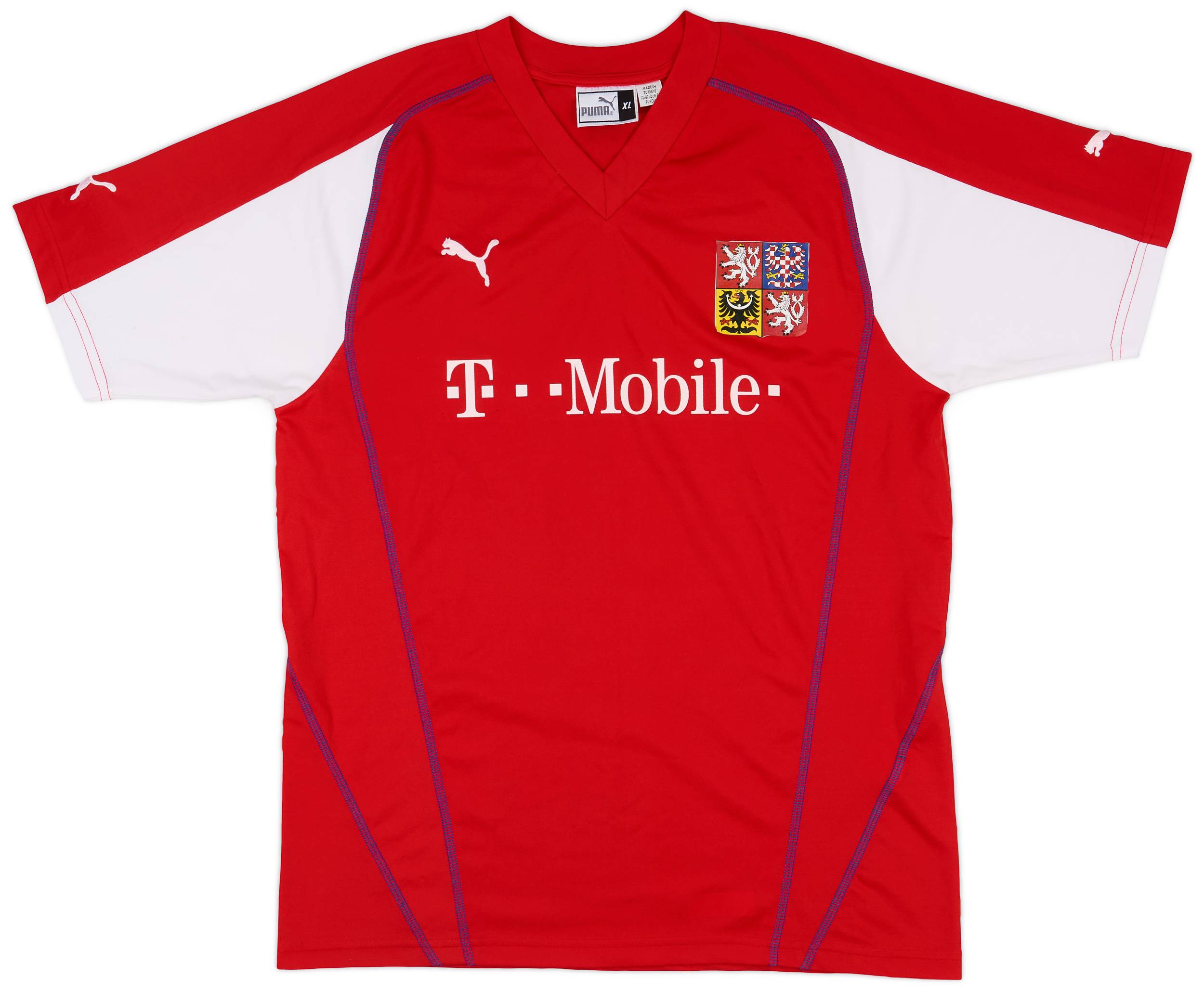 2003-04 Czech Republic Basic Home Shirt - 8/10 - (XL)