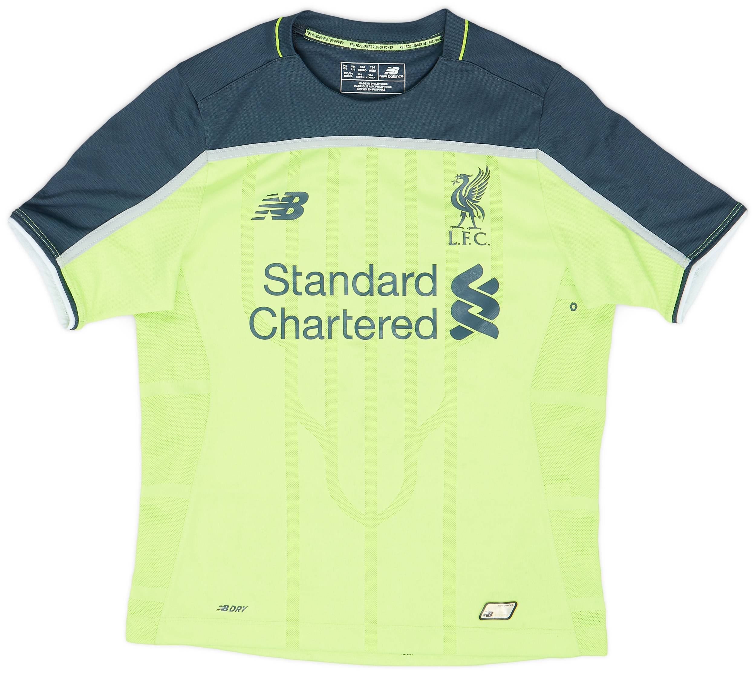 2016-17 Liverpool Third Shirt - 9/10 - (M.Boys)