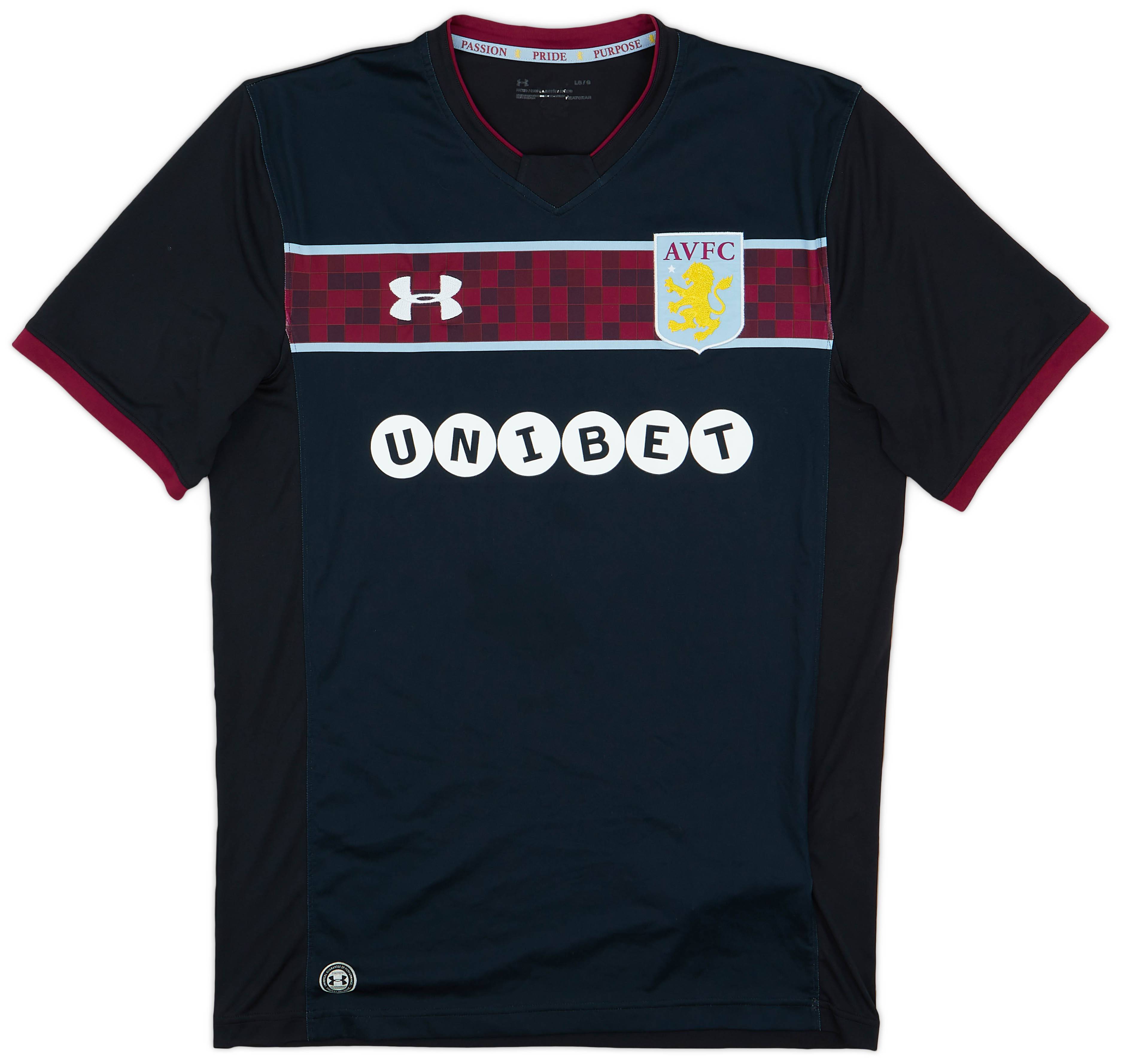 2017-18 Aston Villa Away Shirt - 9/10 - (L)