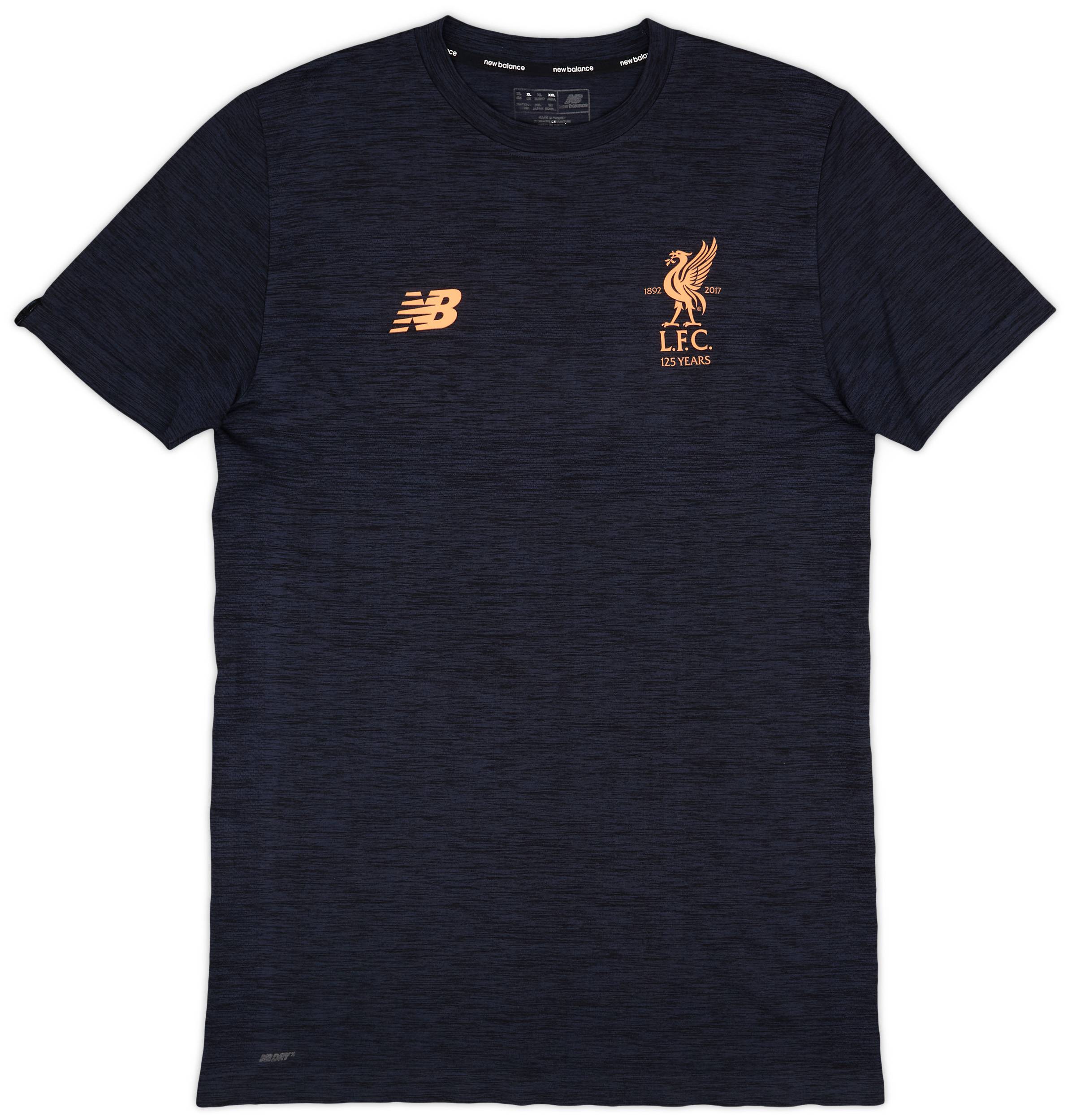 2017-18 Liverpool New Balance Training Shirt - 9/10 - (XL)
