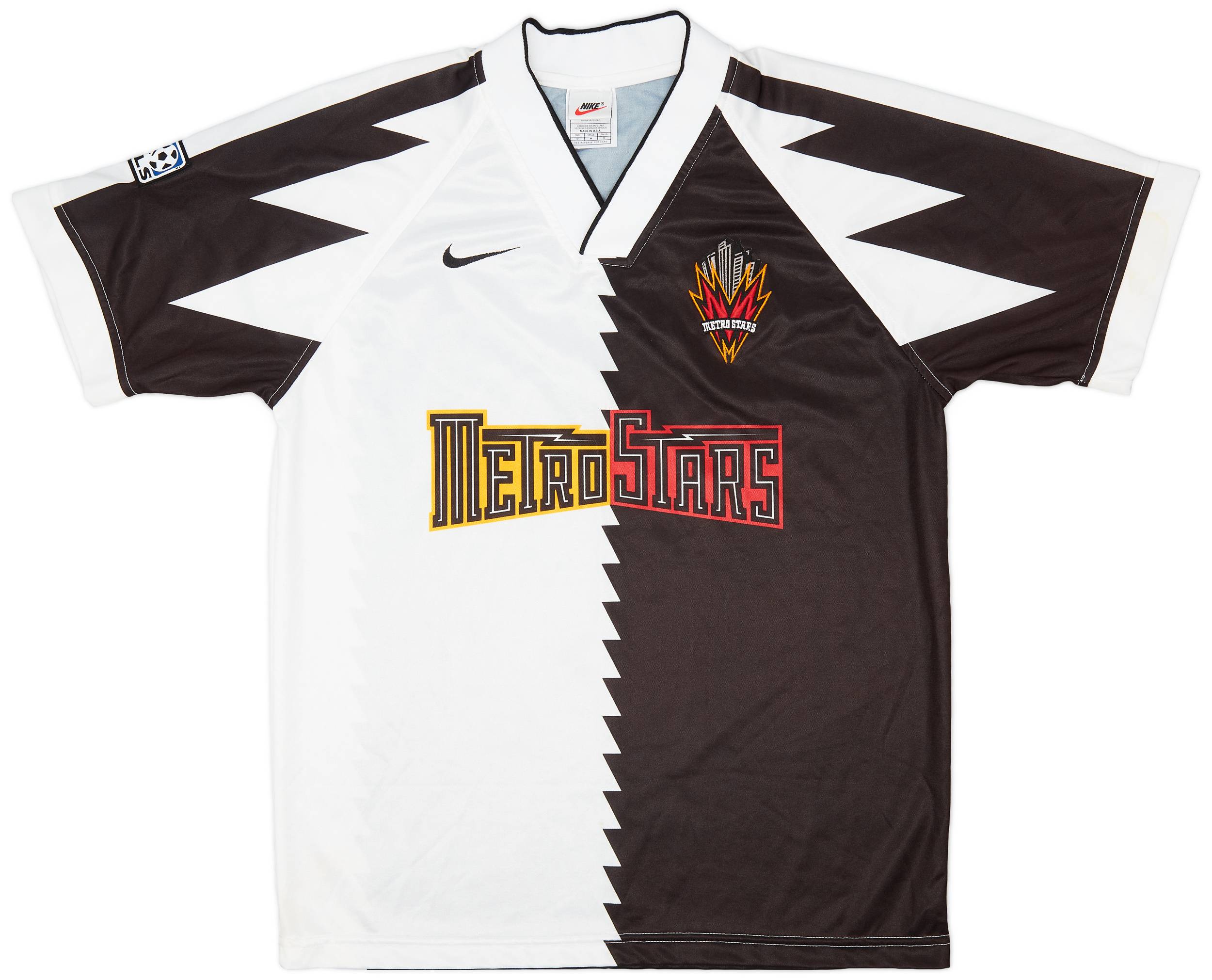1996 NY/NJ Metrostars Away Shirt - 8/10 - (M)