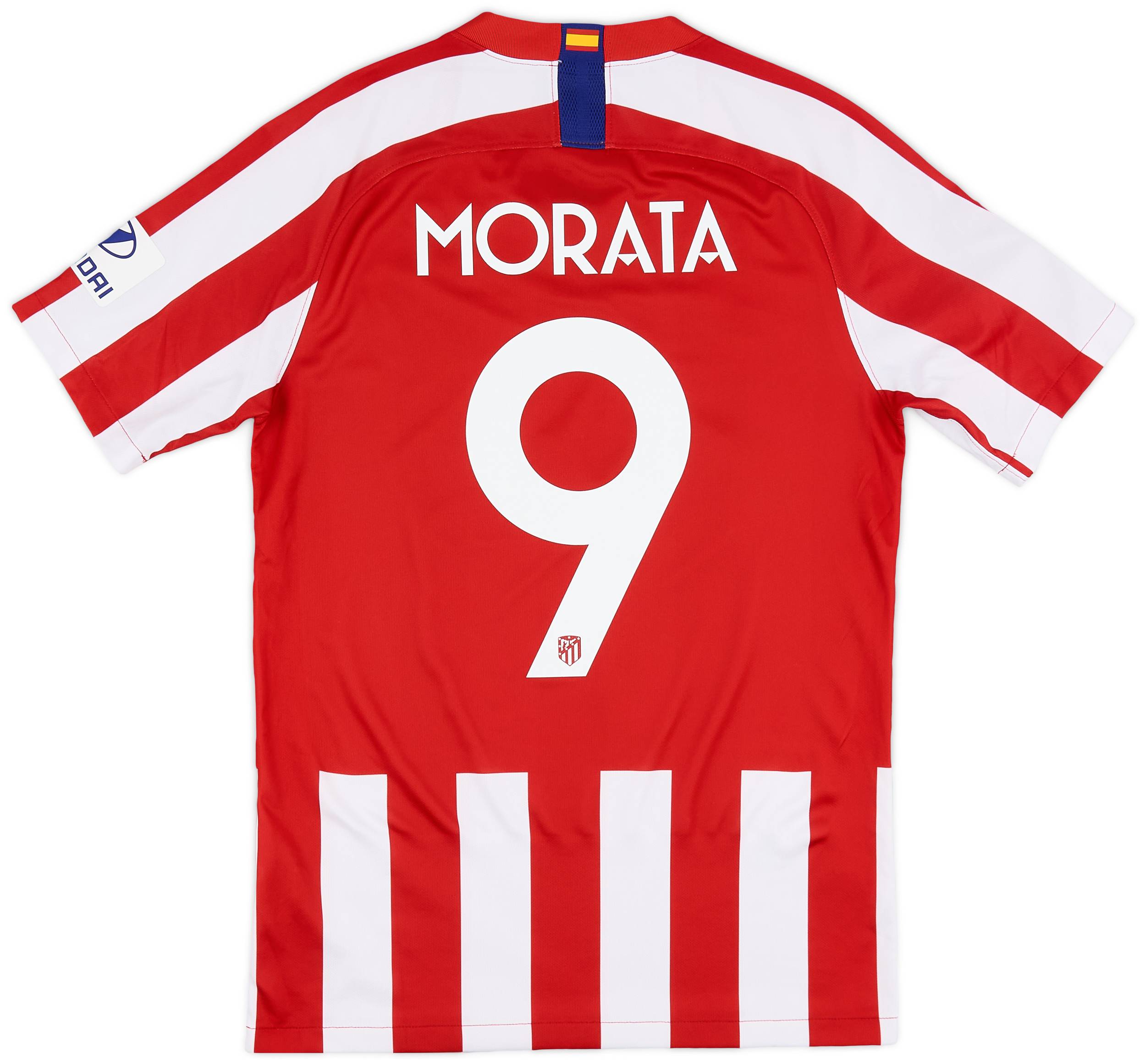 2019-20 Atletico Madrid Home Shirt Morata #9 - 9/10 - (S)