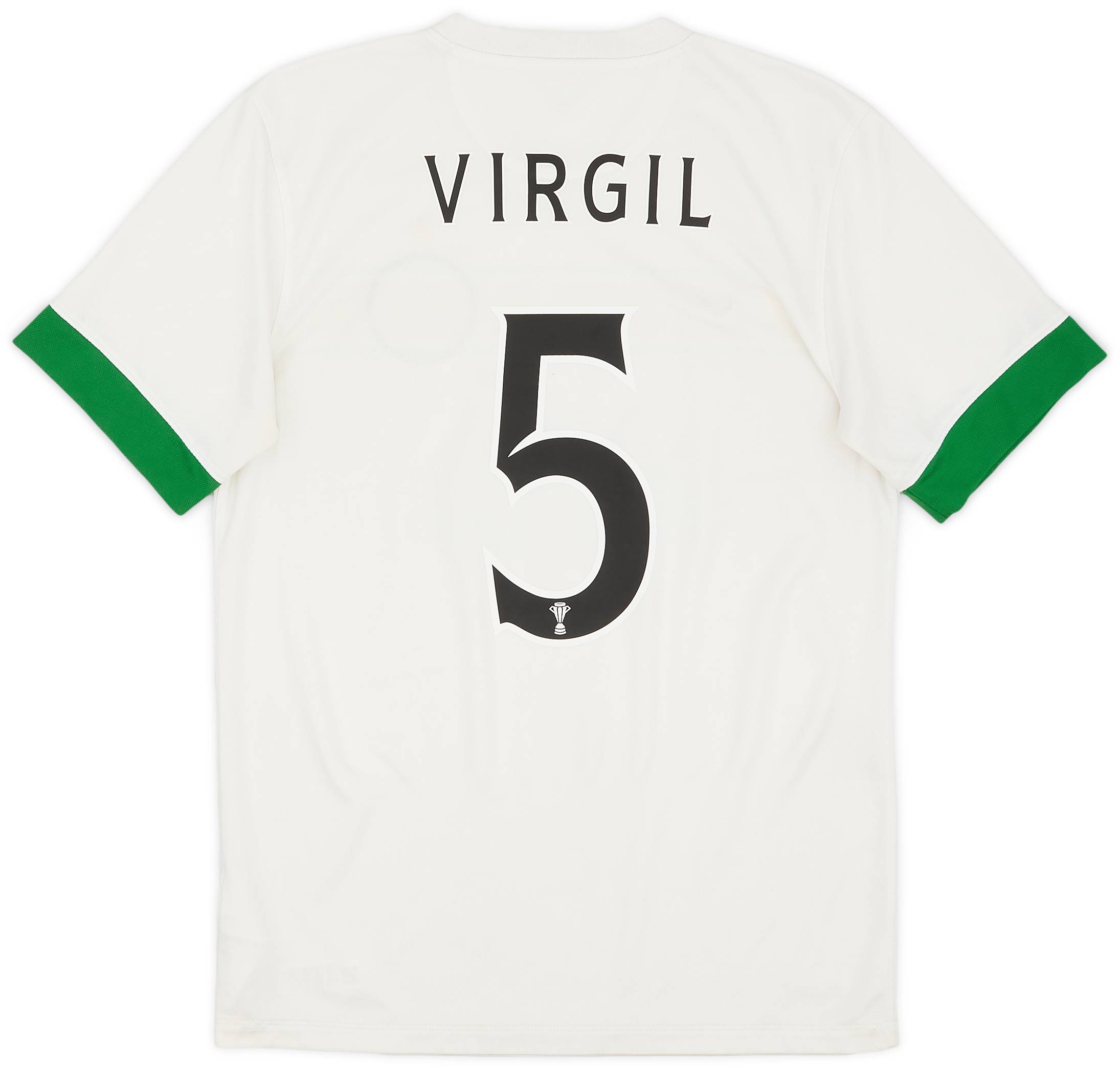 2014-15 Celtic European Third Shirt Virgil #5 - 6/10 - (L)