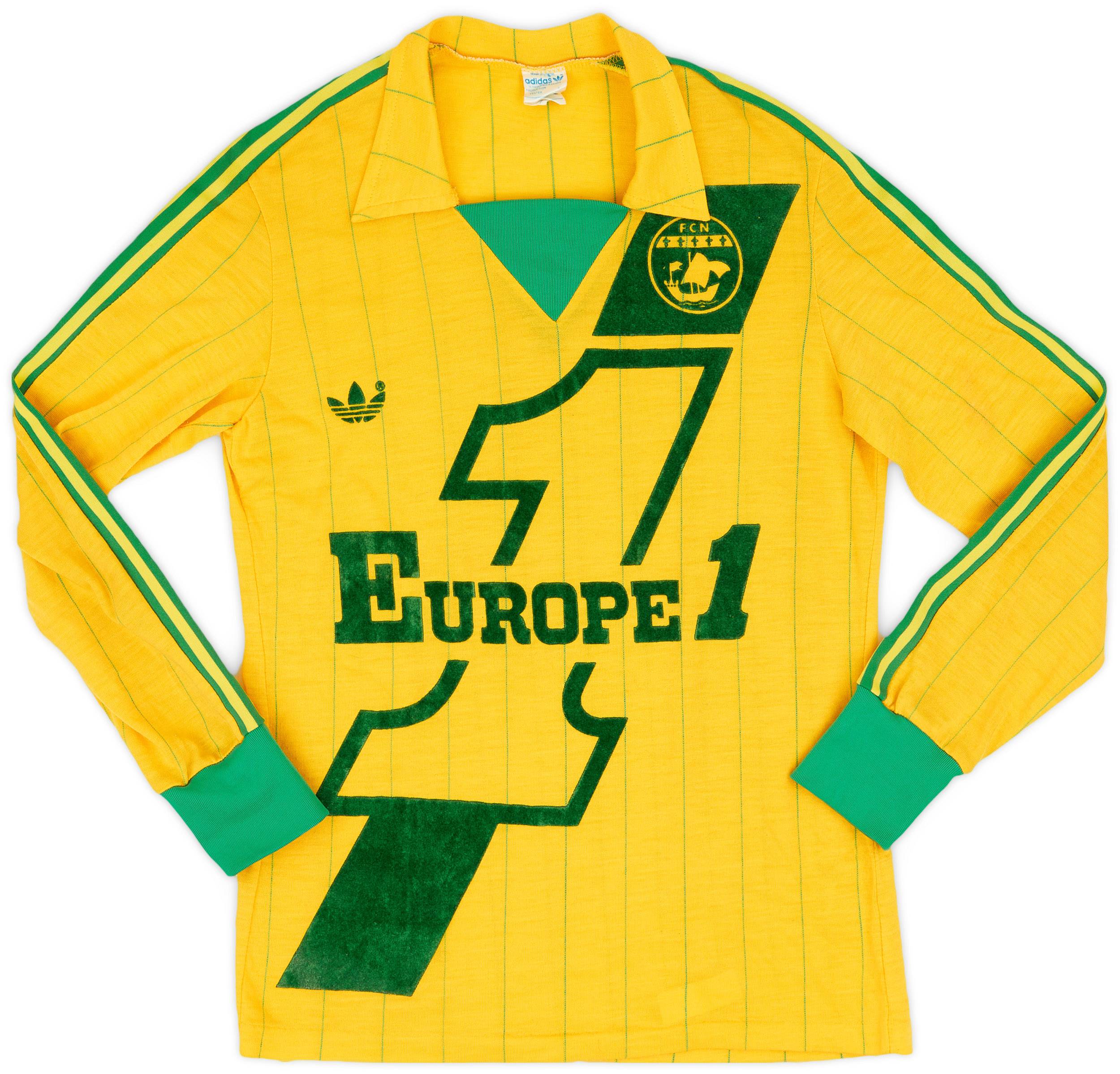 1981-82 Nantes Home Home L/S Shirt - 9/10 - (S)