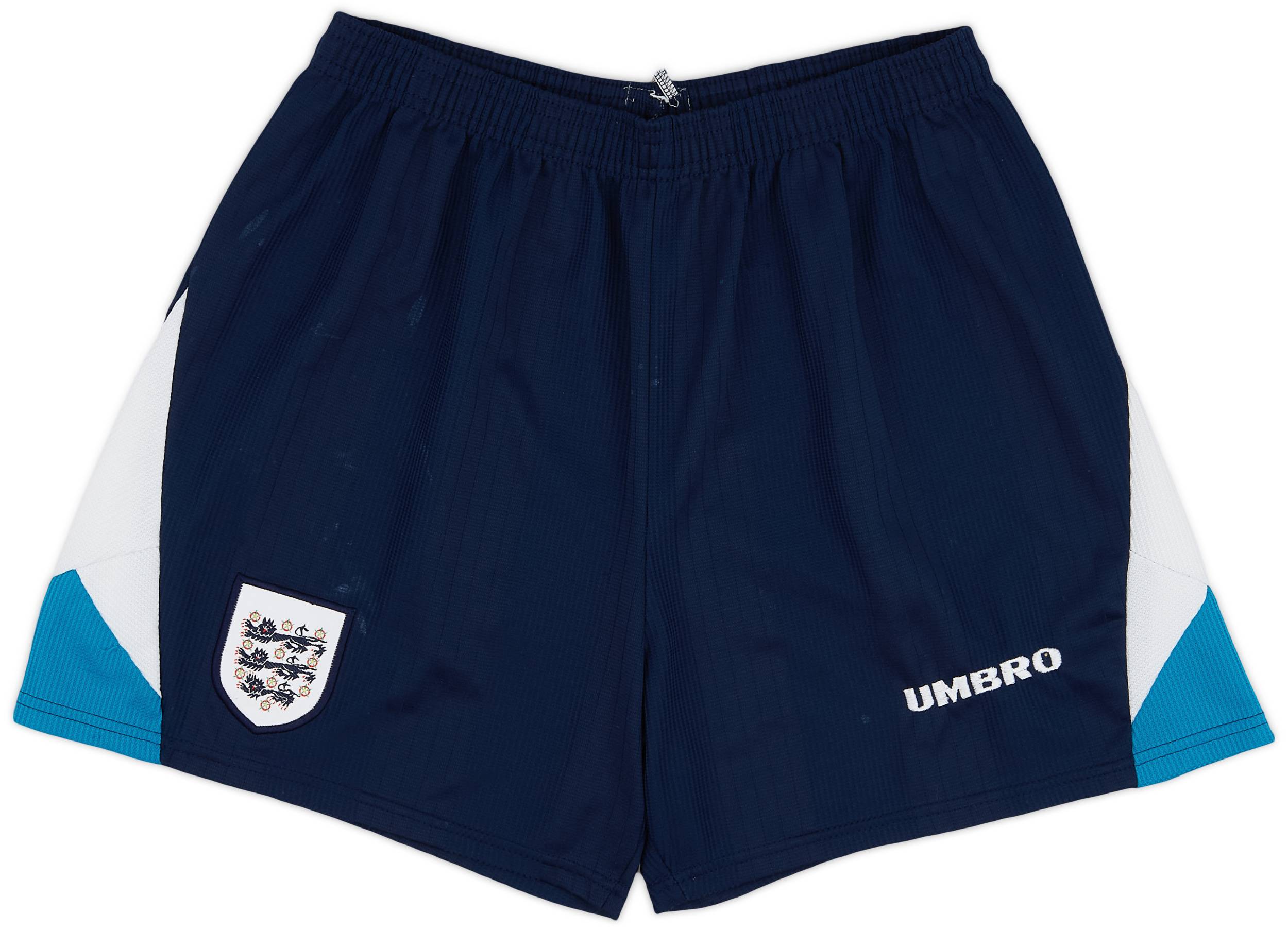 パンツ 90s umbro england soccer shorts 95/97 1995-97 England Home Shorts - 4/10 - (L)