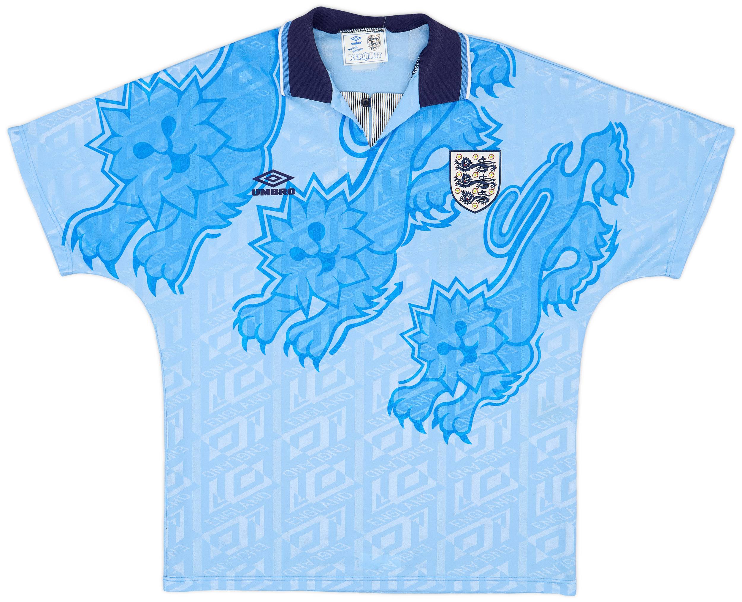1992-93 England Third Shirt - 8/10 - (L)