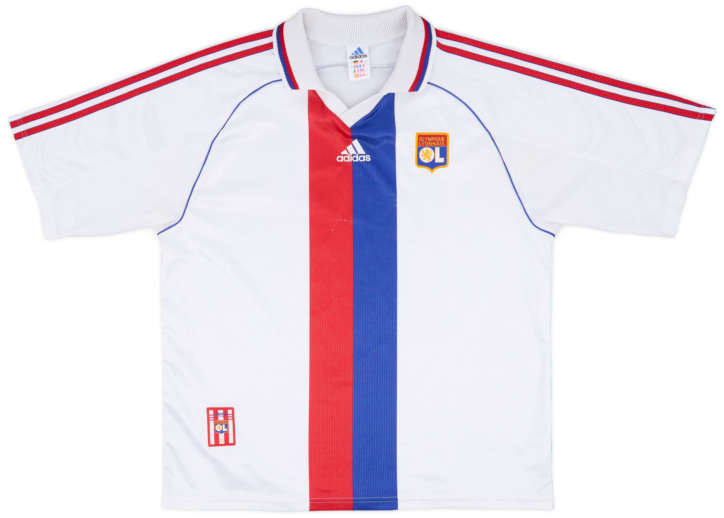 1998-00 Lyon Home Shirt - 8/10 - (XL)