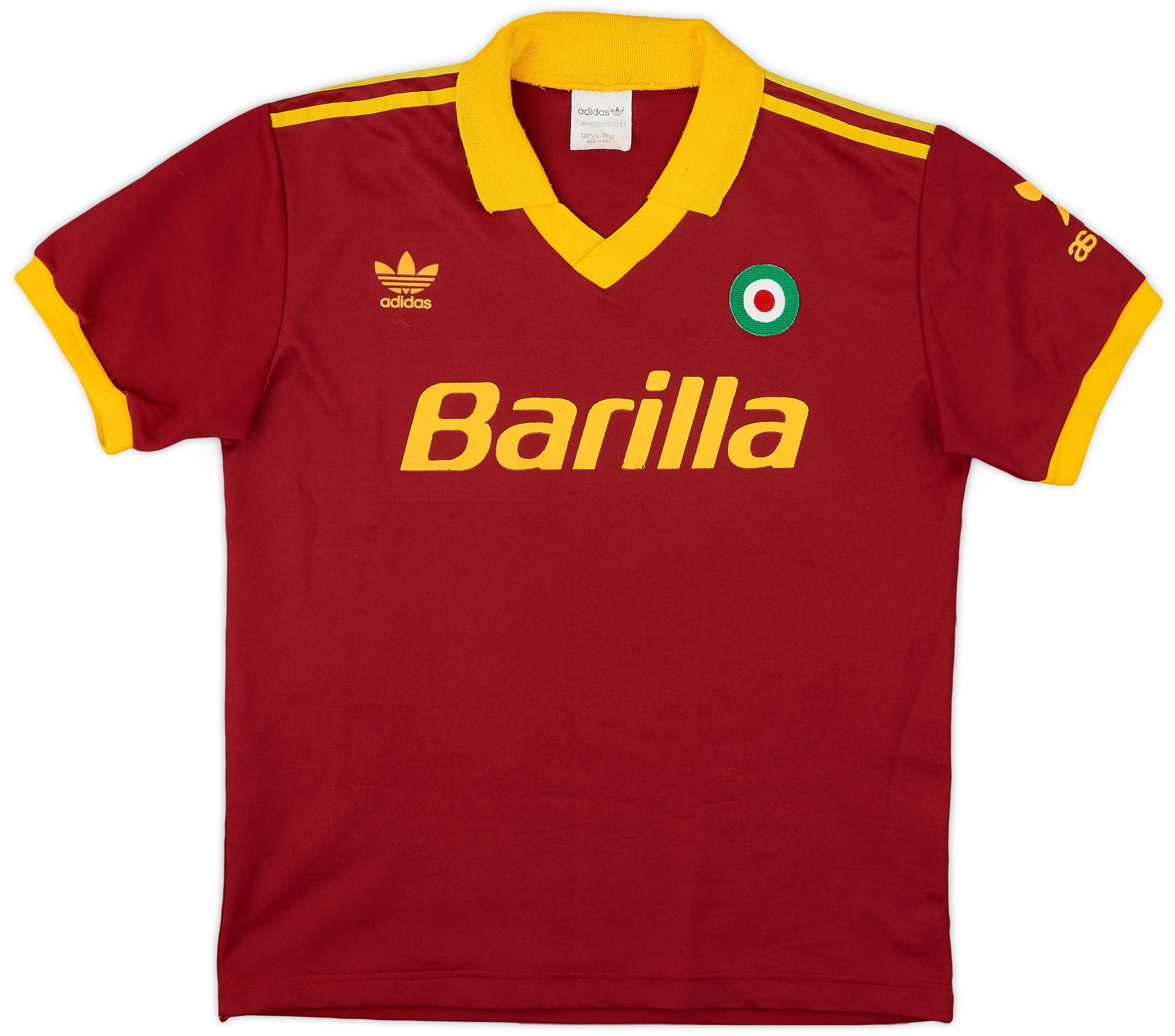 1991-92 Roma Home Shirt - 6/10 - (S)