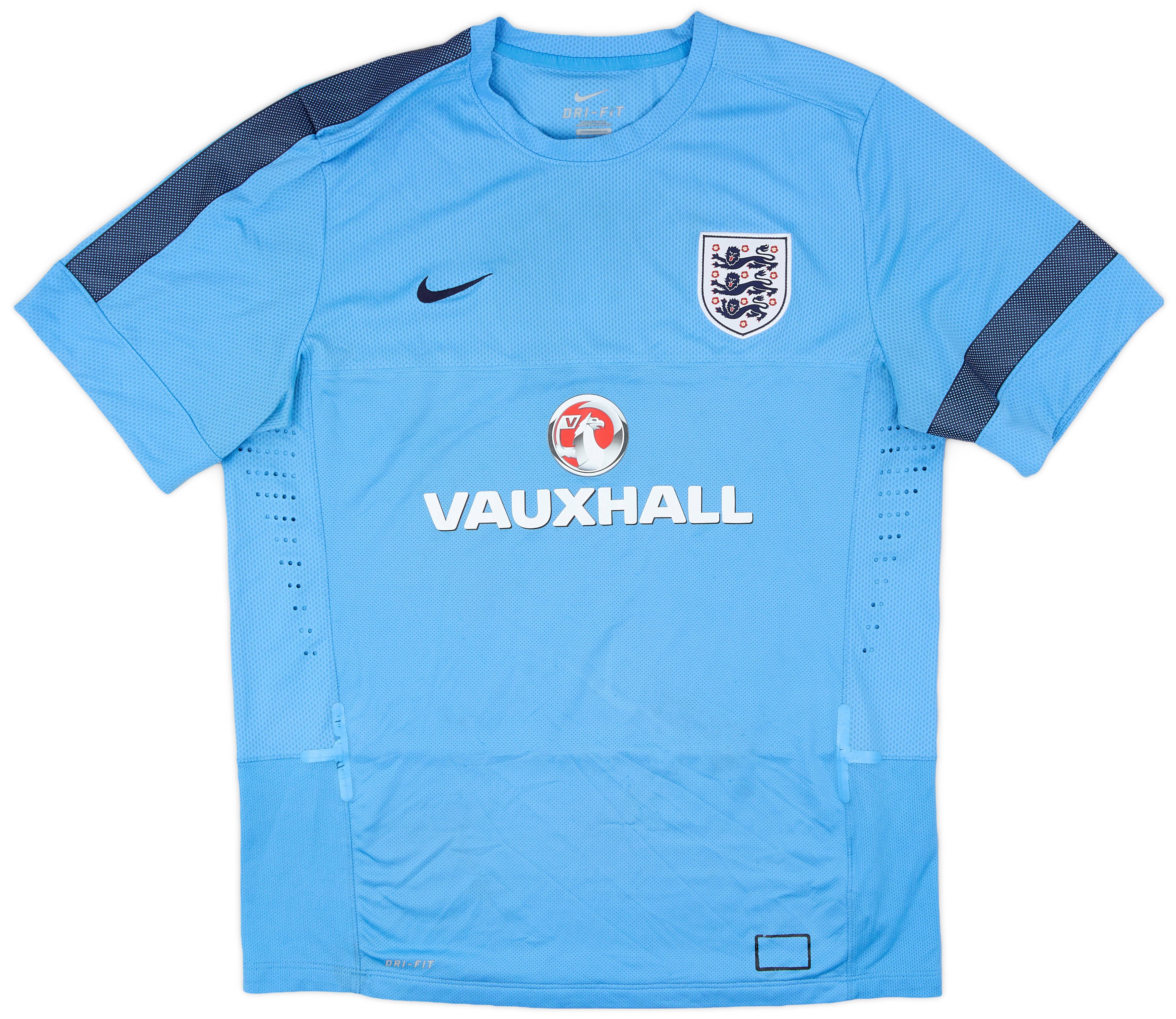 2013-14 England Nike Training Shirt - 9/10 - (XL)